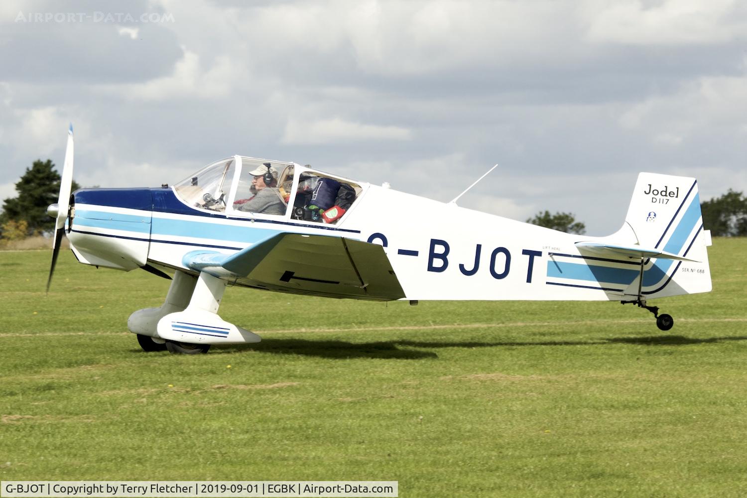 G-BJOT, 1957 SAN Jodel D-117 C/N 688, At Sywell