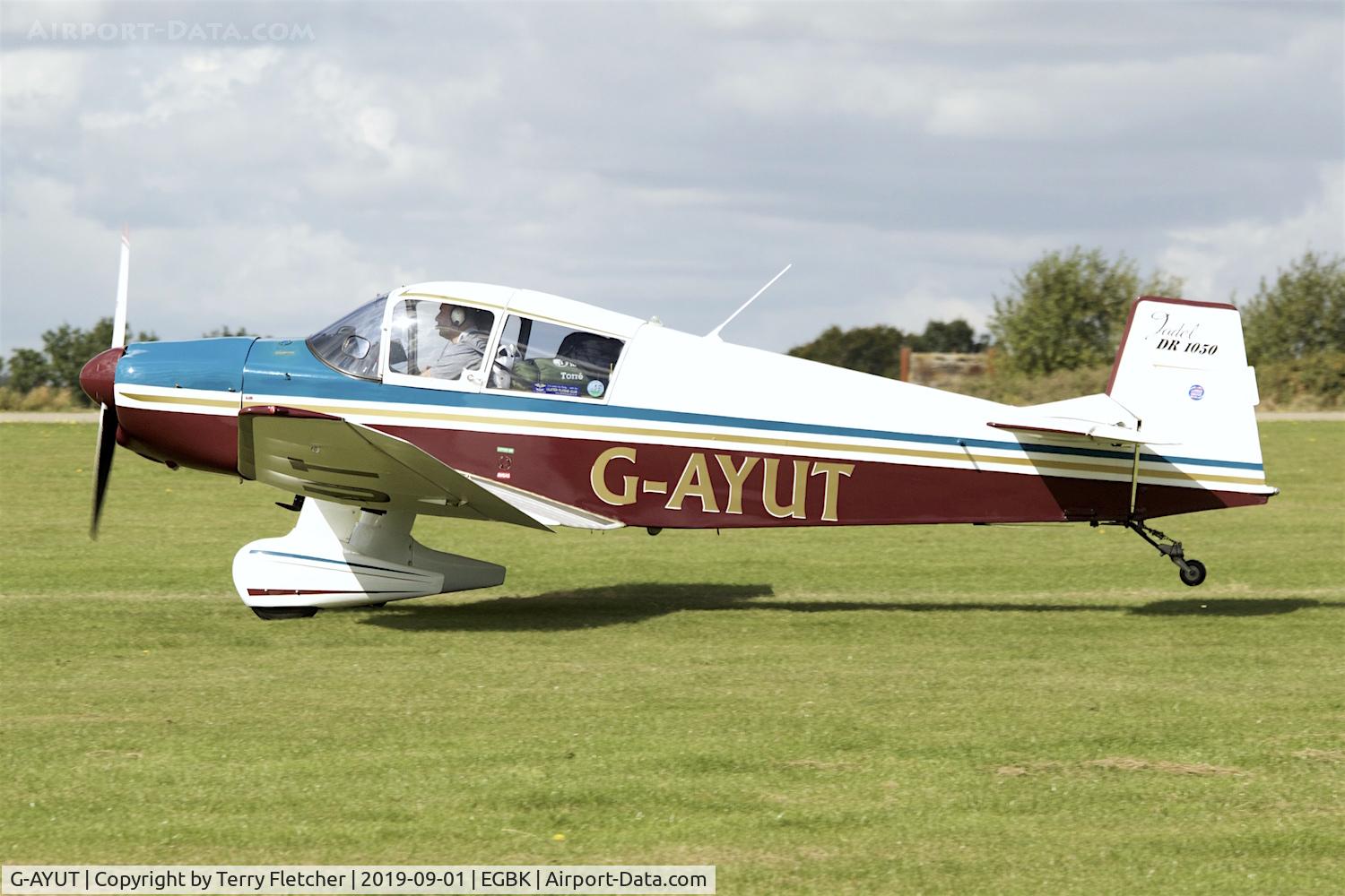 G-AYUT, 1964 SAN Jodel DR-1050 Ambassadeur C/N 479, At Sywell