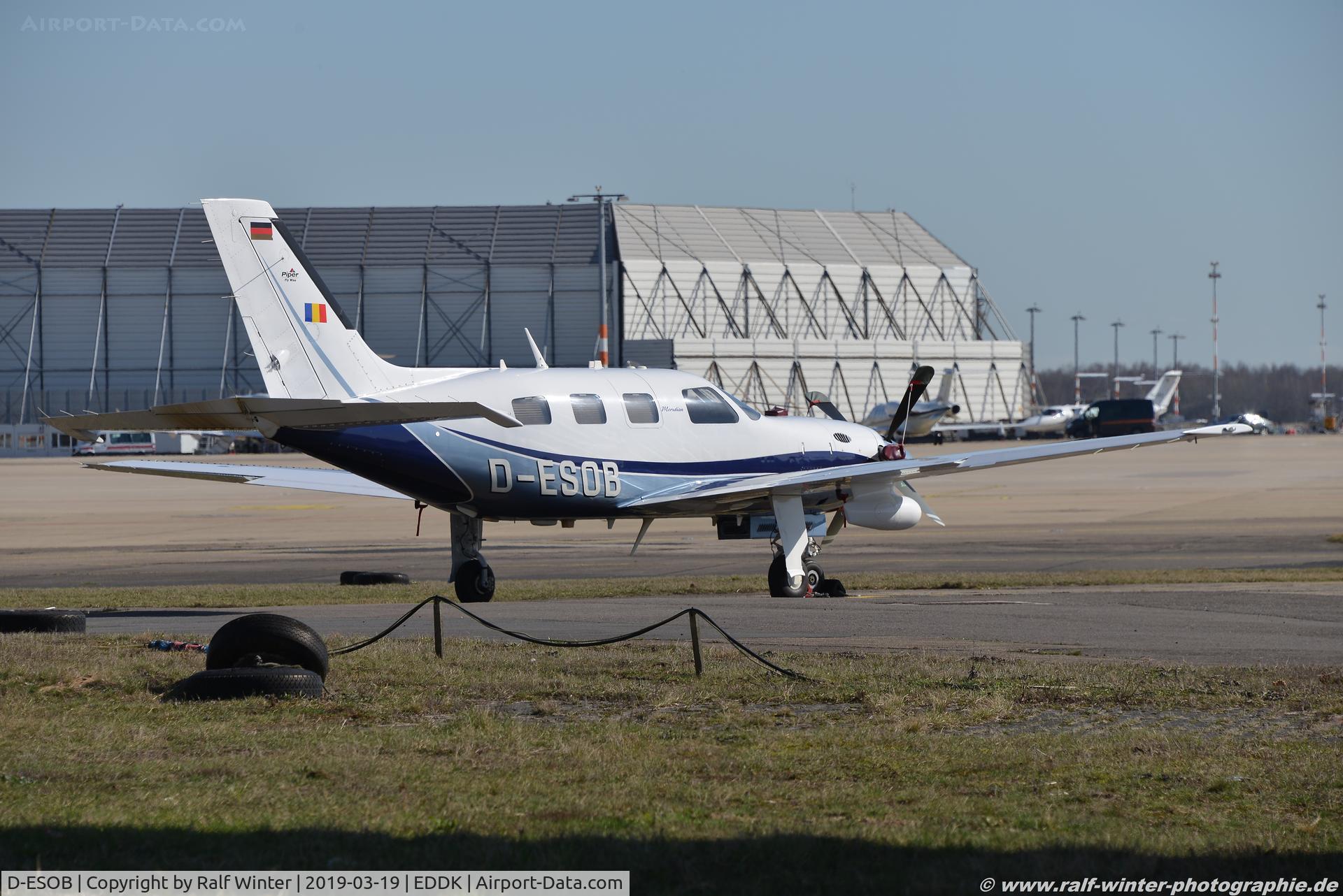 D-ESOB, 2008 Piper PA-46-500TP Malibu Meridian C/N 4697387, Piper PA-46-500TP Malibu Meridian - Private - 4697387 - D-ESOB - 19-03-2019 - CGN
