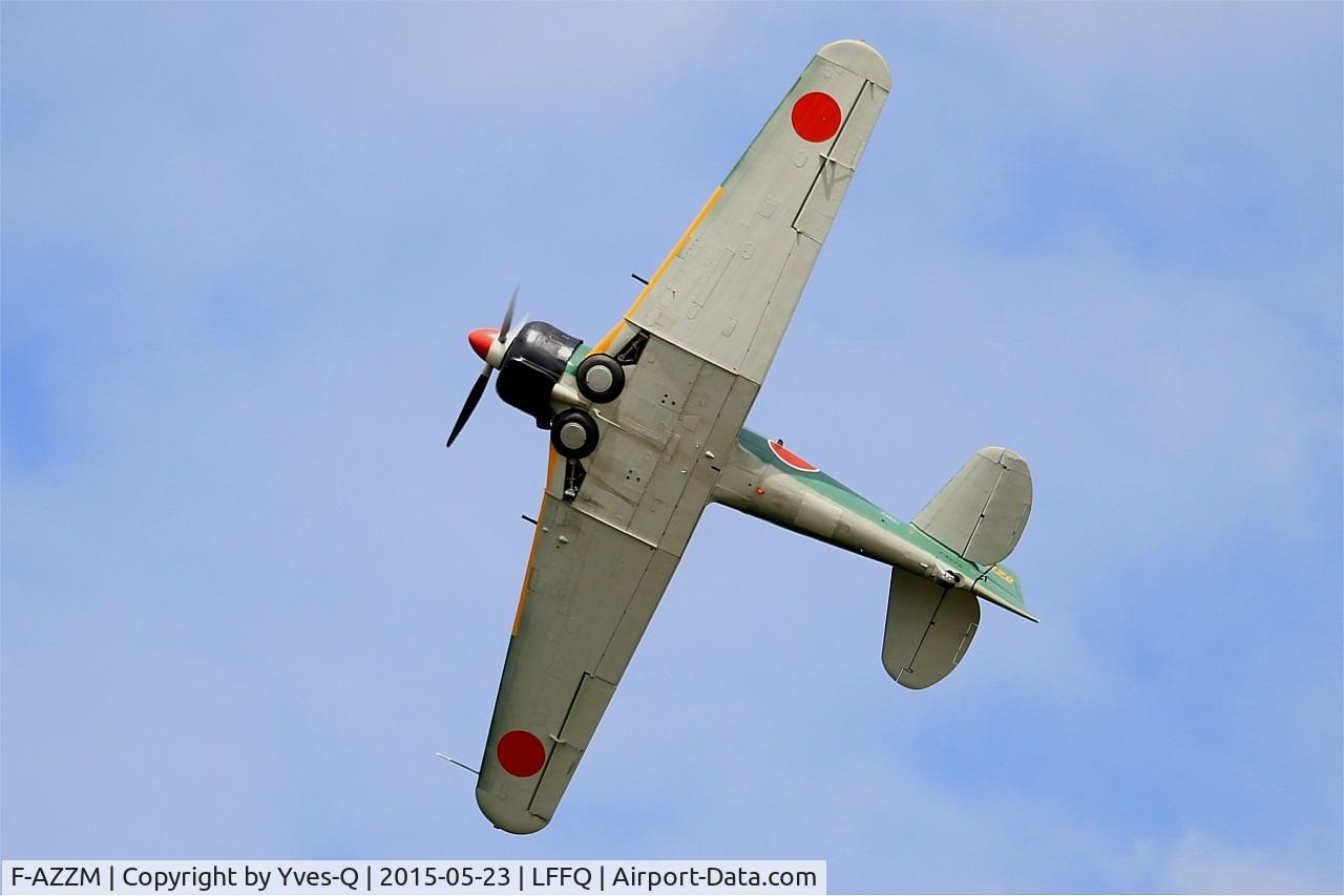 F-AZZM, 2000 North American AT-6B Texan C/N SA-32, North American AT-6B Texan, On display, La Ferté-Alais airfield (LFFQ) Air show 2015