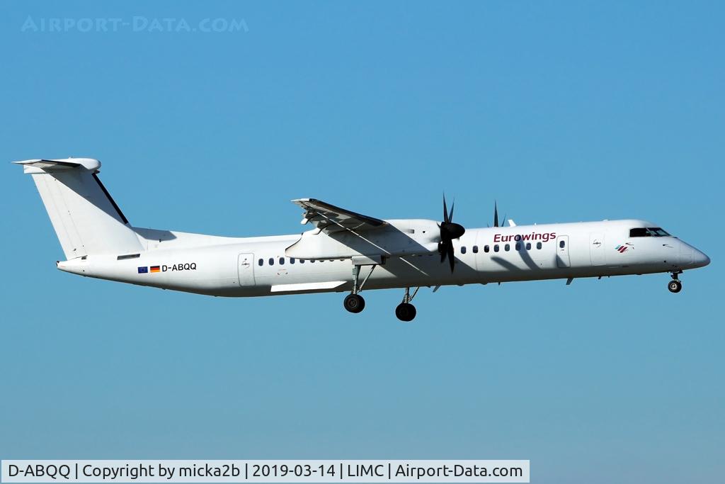 D-ABQQ, 2008 De Havilland Canada DHC-8-402Q Dash 8 Dash 8 C/N 4198, Landing