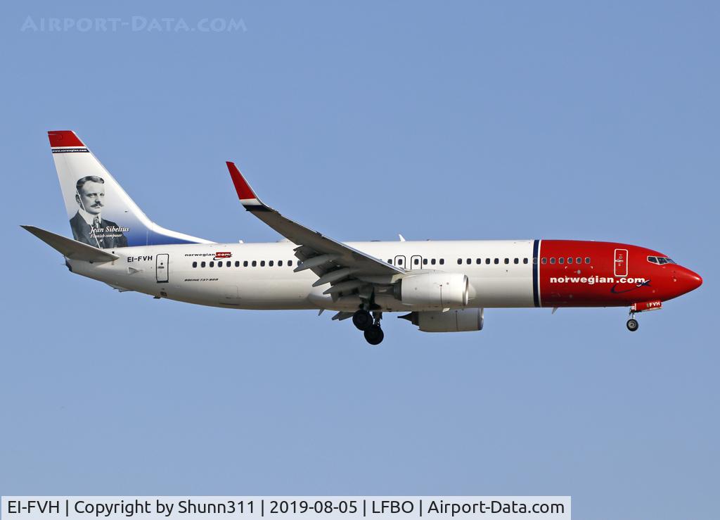 EI-FVH, 2017 Boeing 737-8JP C/N 42083, Landing rwy 25R