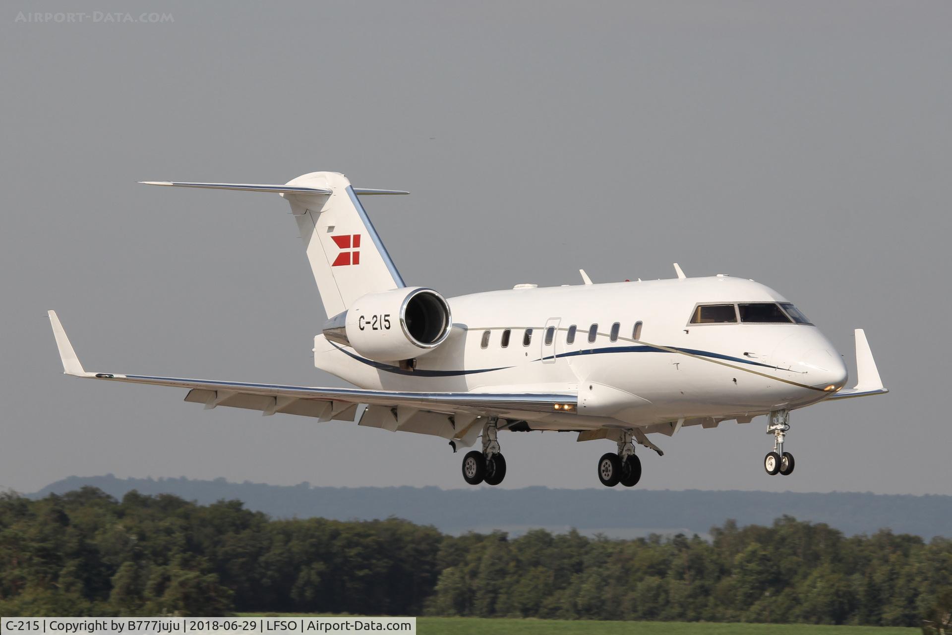 C-215, 2001 Bombardier Challenger 604 (CL-600-2B16) C/N 5515, at Nancy Airshow