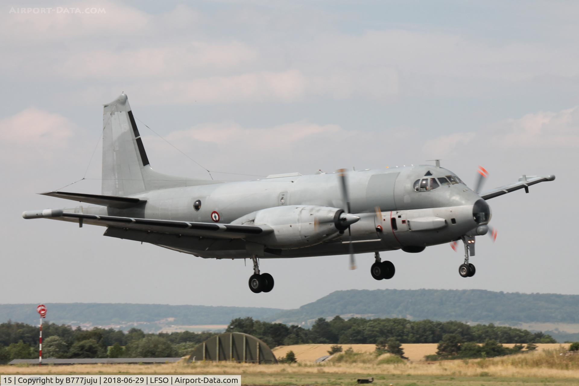 15, Bréguet ATL-2 Atlantique 2 C/N 15, at Nancy Airshow