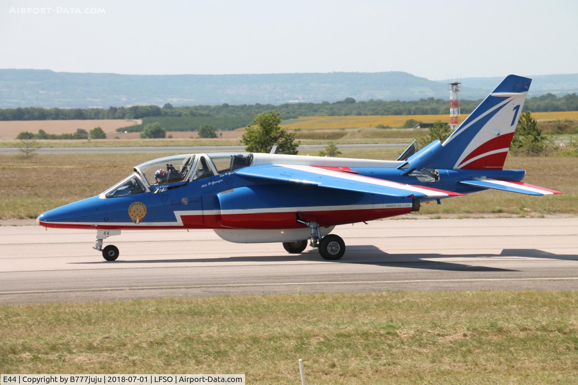 E44, Dassault-Dornier Alpha Jet E C/N E44, at Nancy Airshow