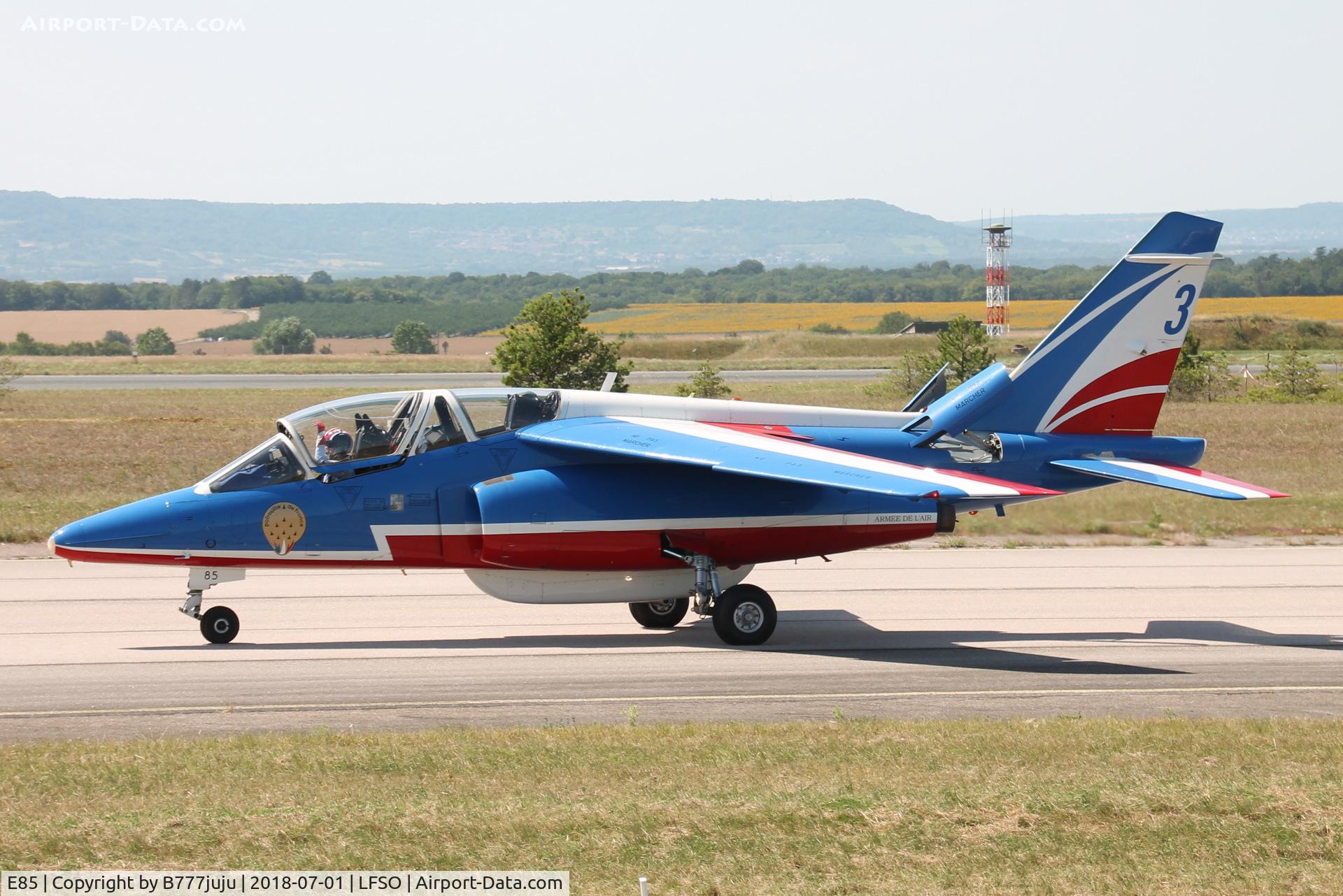 E85, Dassault-Dornier Alpha Jet E C/N E85, at Nancy Airshow