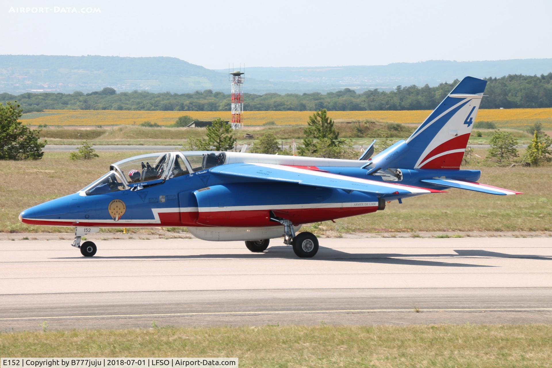 E152, Dassault-Dornier Alpha Jet E C/N E152, at Nancy Airshow