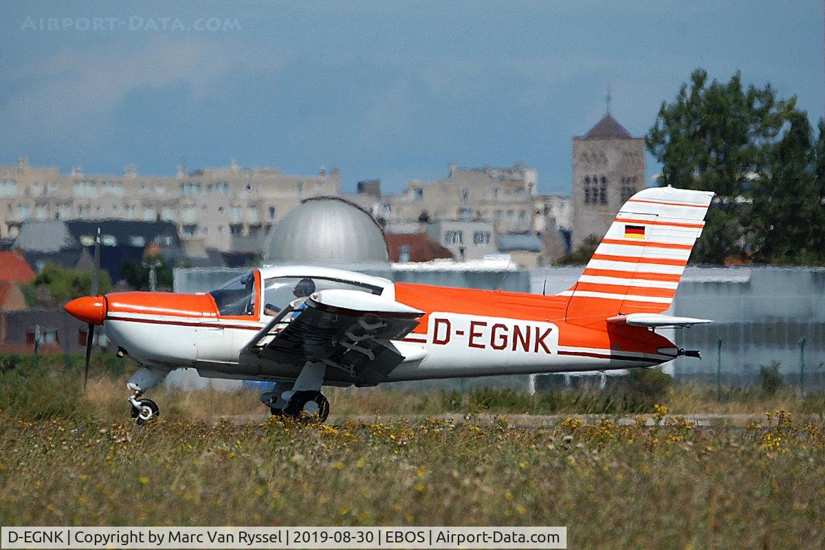 D-EGNK, 1977 Socata MS-893E Rallye 180GT Gaillard C/N 12827, At Ostend airport.