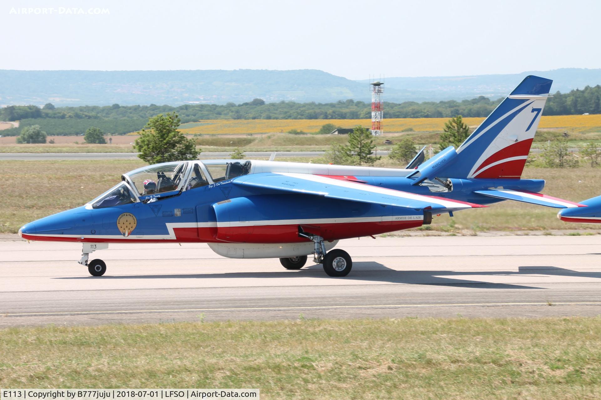 E113, Dassault-Dornier Alpha Jet E C/N E113, at Nancy Airshow