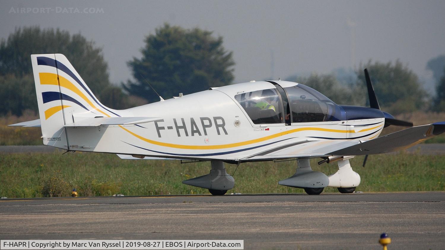 F-HAPR, 2008 Robin DR-400-140B Major Major C/N 2643, Visitor at Ostend airport.