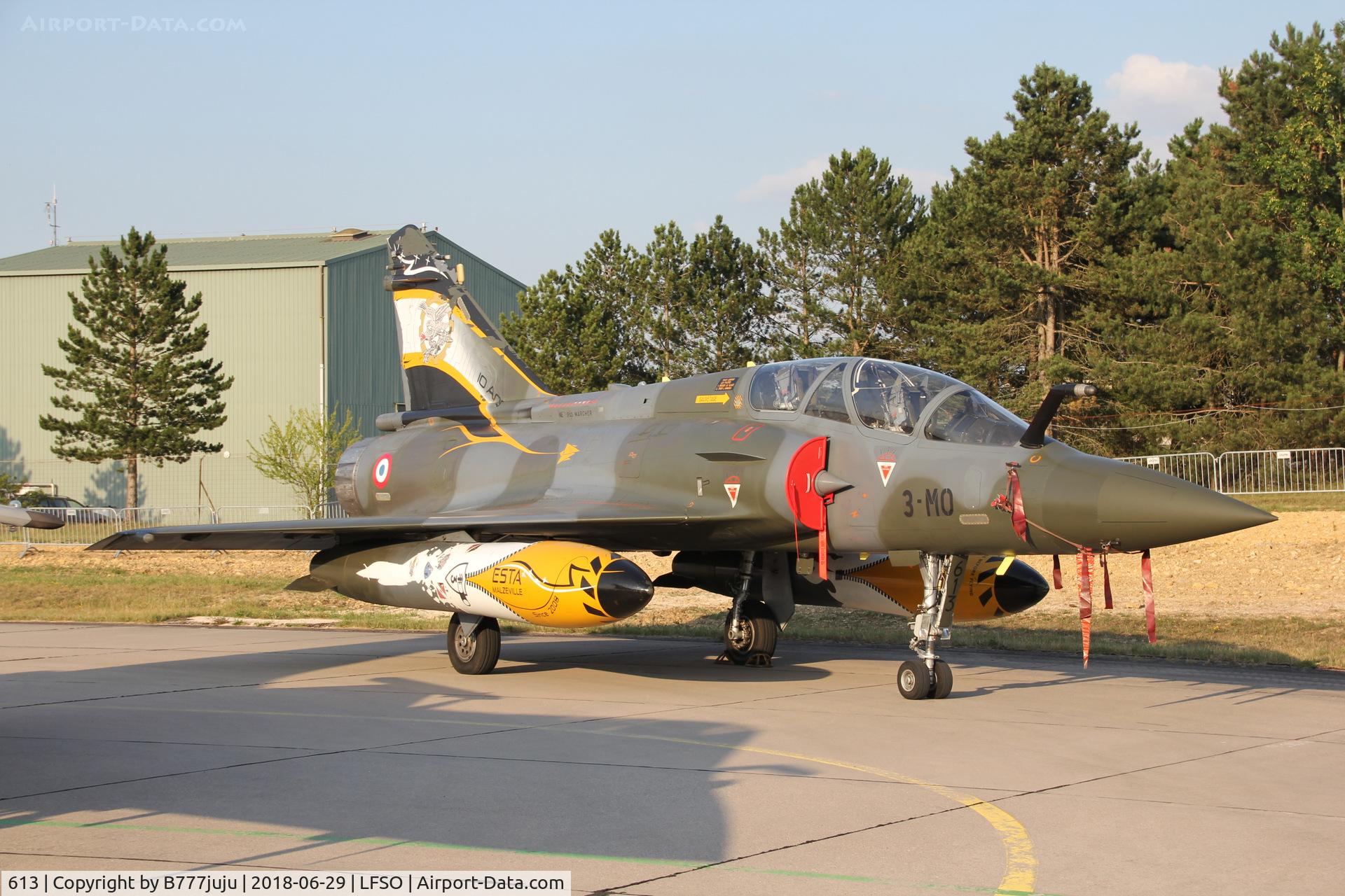 613, Dassault Mirage 2000D C/N 410, at Nancy Airshow