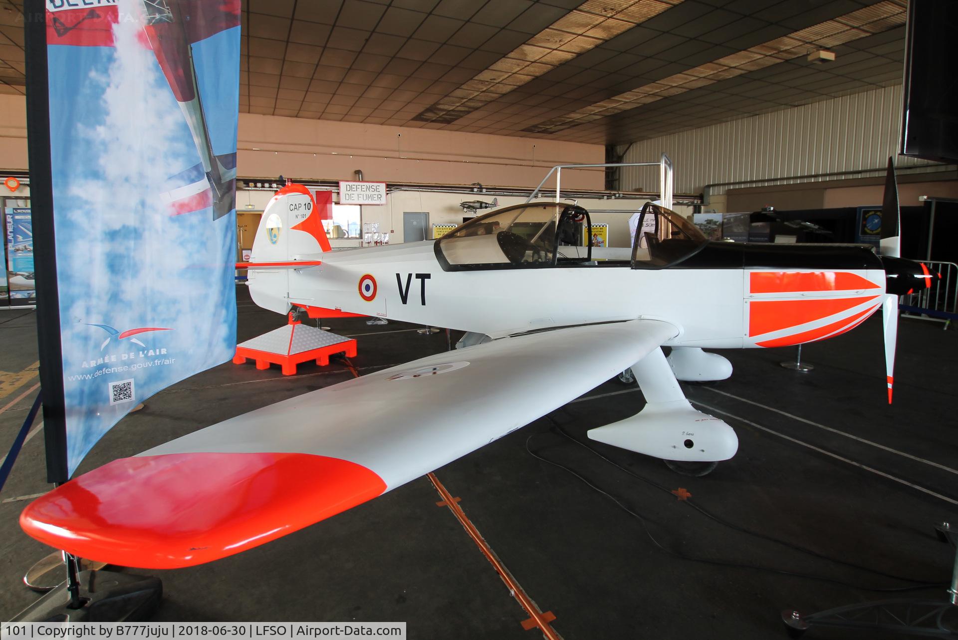 101, Mudry CAP-10B C/N 101, at Nancy Airshow