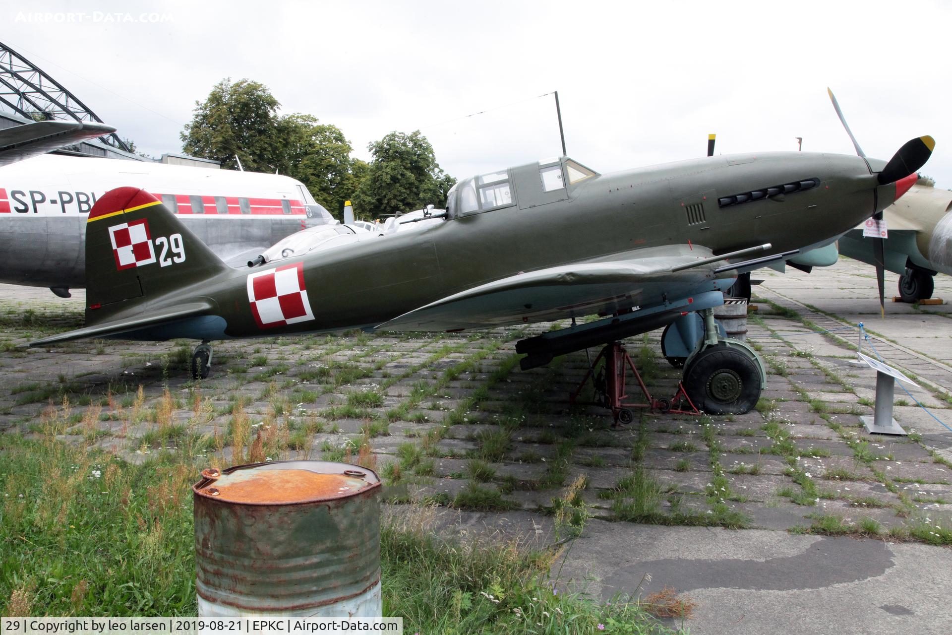 29, 1952 Avia-Letnany Works B-33 ( IL-10) C/N B33-3061, Polish Aviation Museum Krakow 21.8.2019