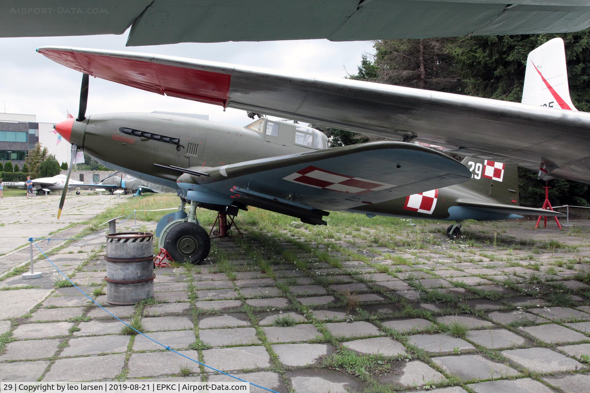 29, 1952 Avia-Letnany Works B-33 ( IL-10) C/N B33-3061, Polish Aviation Museum Krakow 21.8.2019