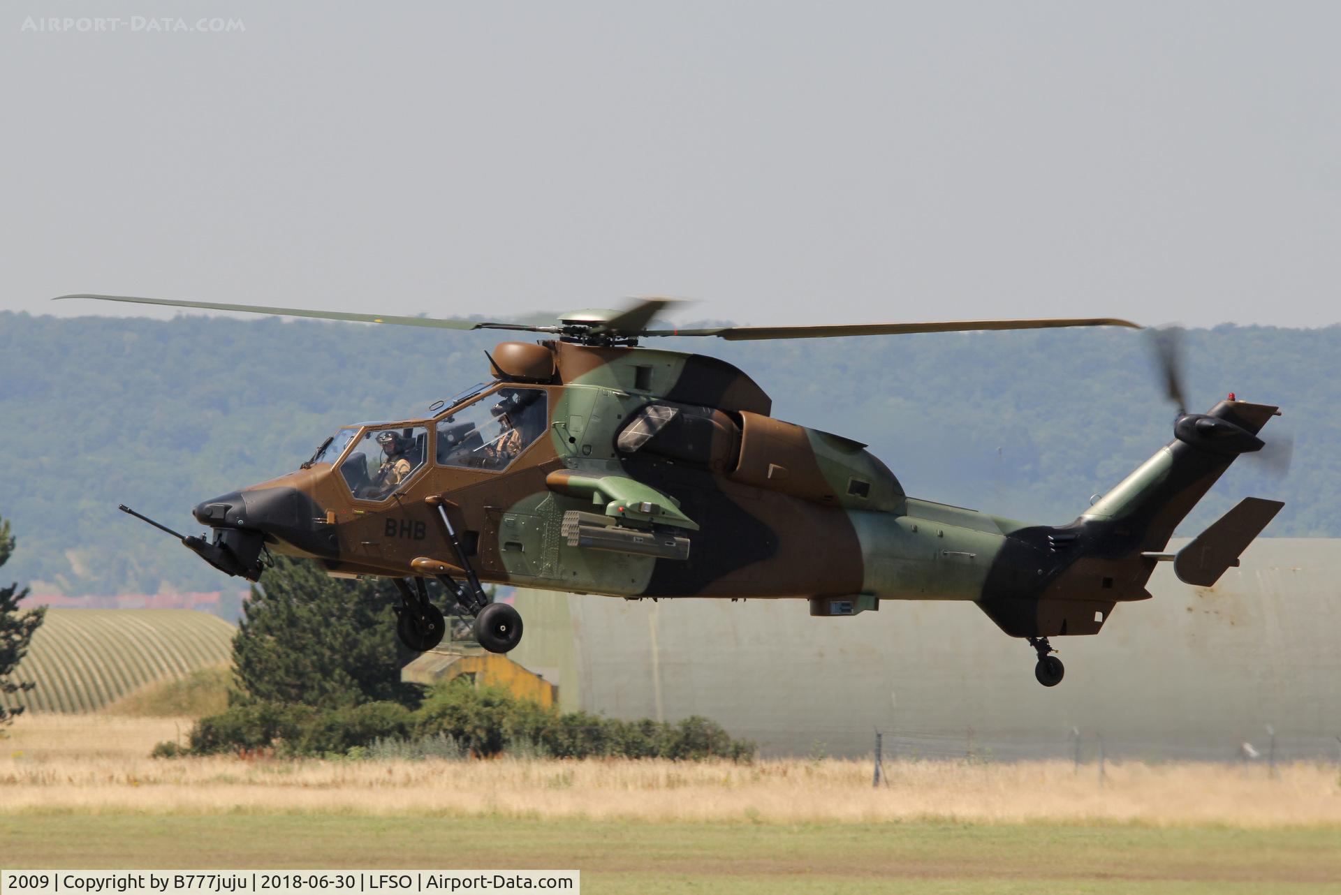 2009, Eurocopter EC-665 Tigre HAP C/N 2009, at Nancy Airshow