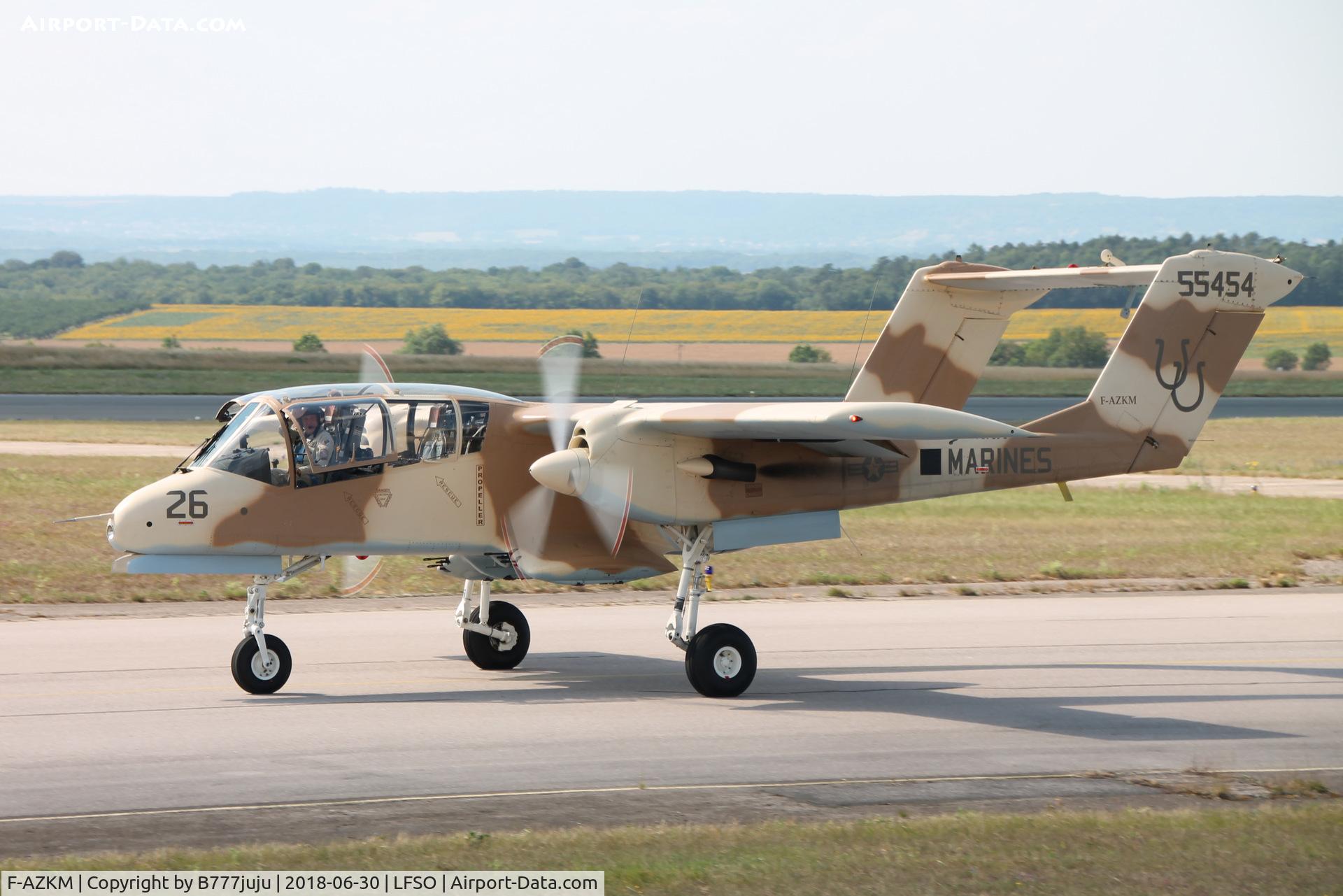 F-AZKM, 1971 North American OV-10B Bronco C/N 338-9 (305-65), at Nancy Airshow