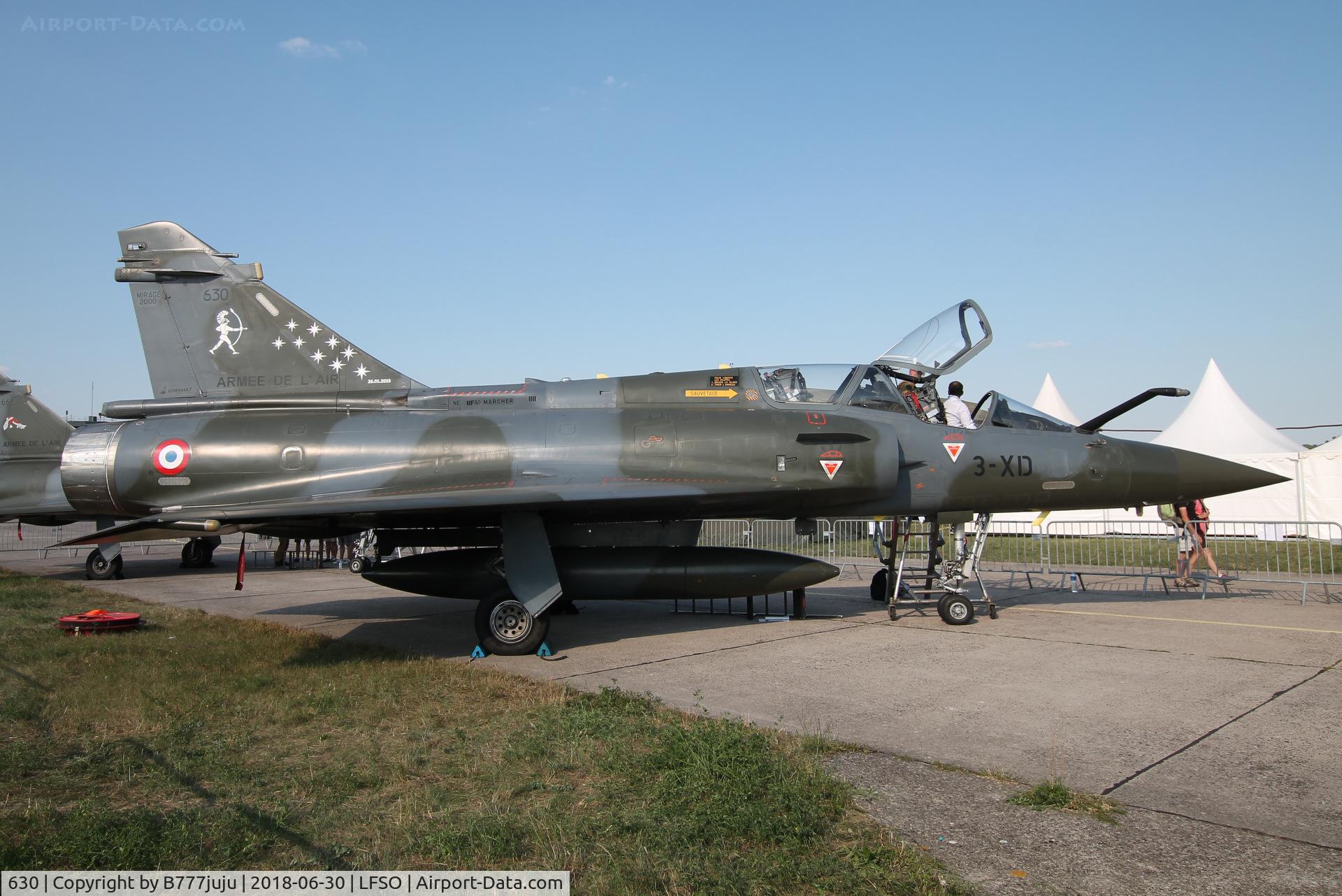 630, Dassault Mirage 2000D C/N 432, at Nancy Airshow