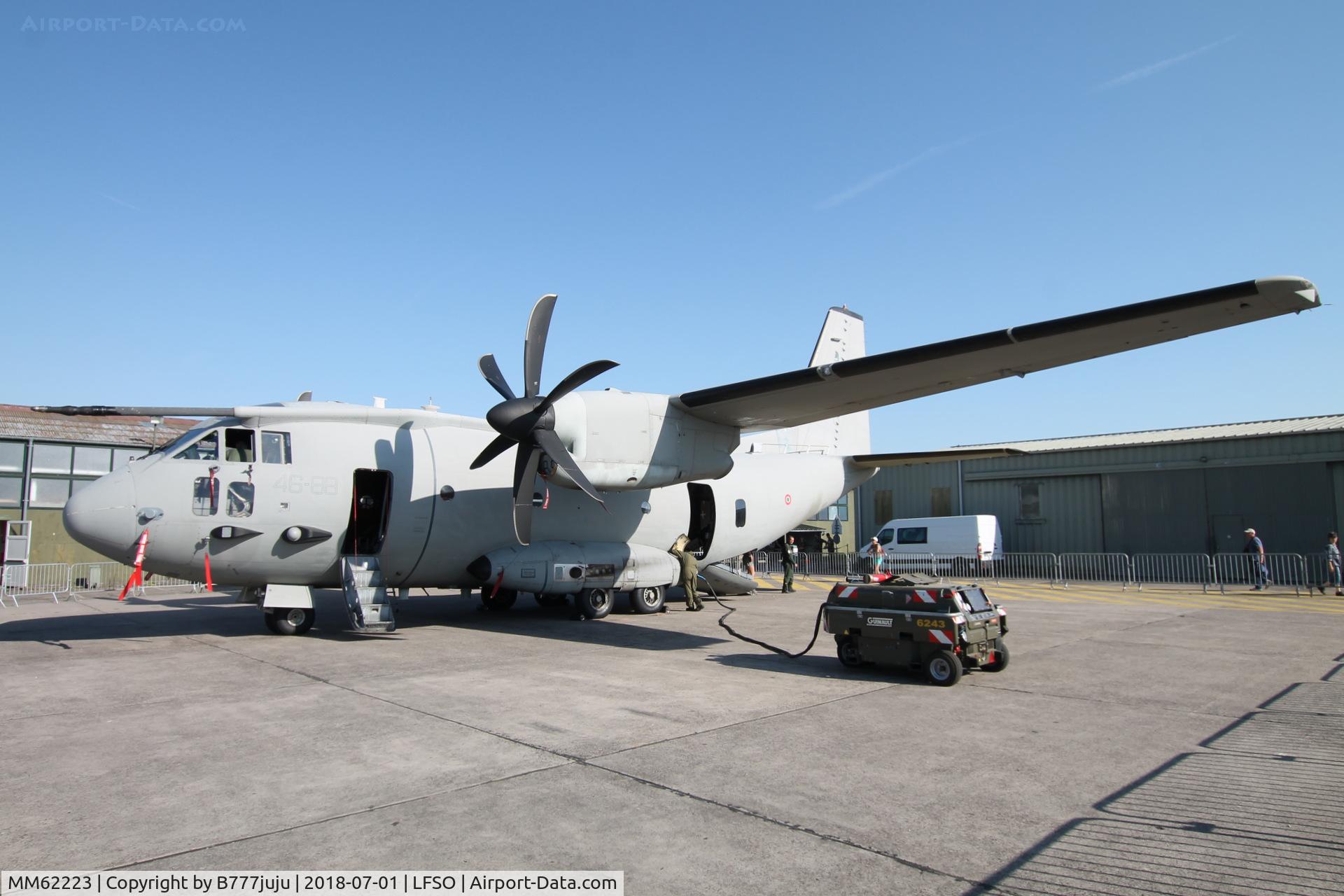 MM62223, Alenia C-27J Spartan C/N 134, at Nancy Airshow