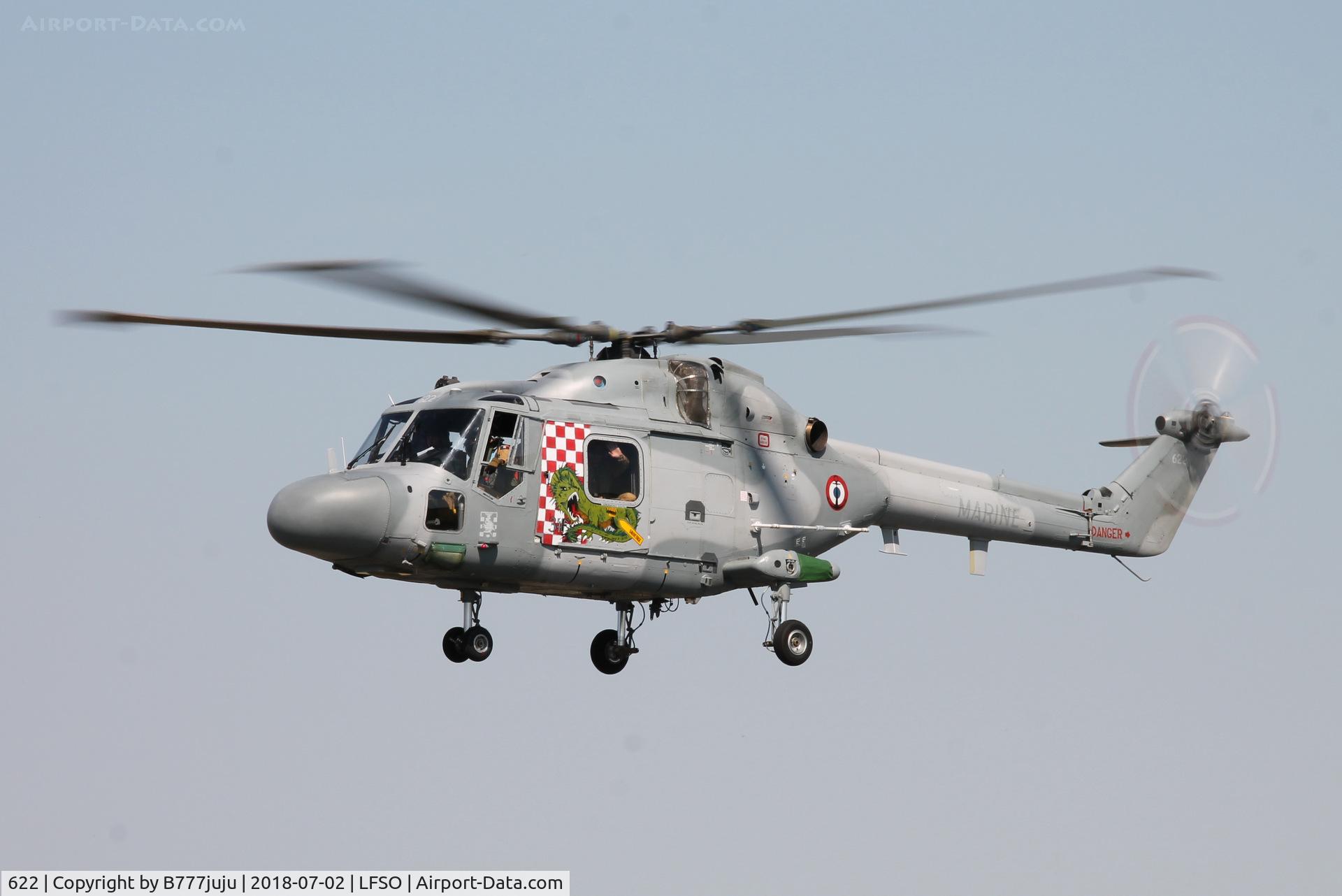 622, Westland Lynx HAS.2(FN) C/N 095, at Nancy Airshow
