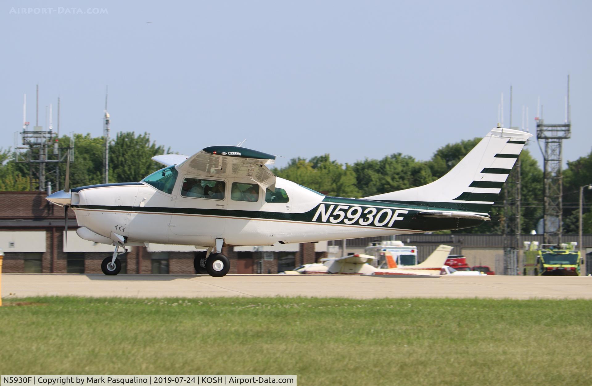 N5930F, 1967 Cessna 210G Centurion C/N 21058930, Cessna 210G
