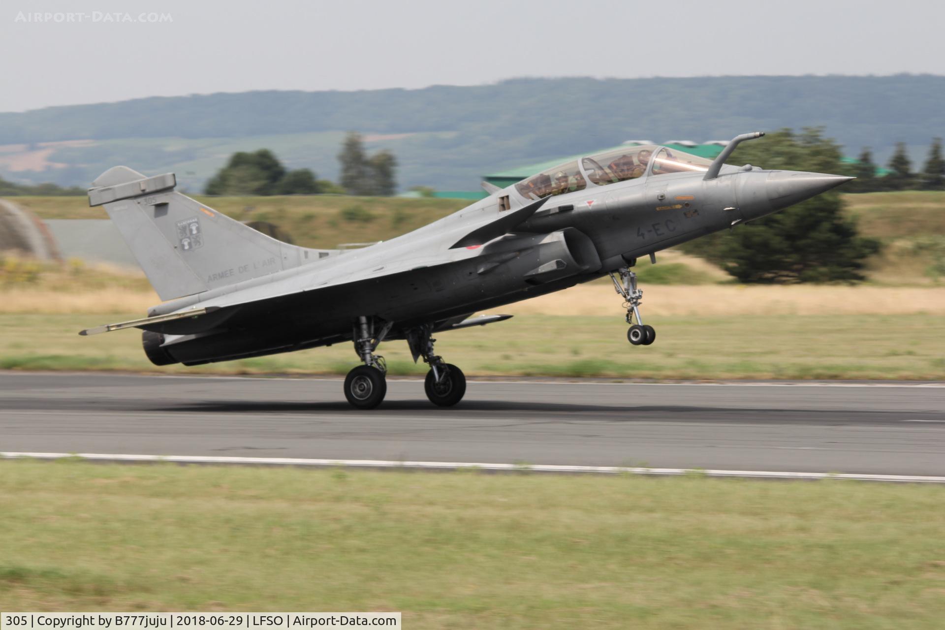 305, Dassault Rafale B C/N 305, at Nancy Airshow