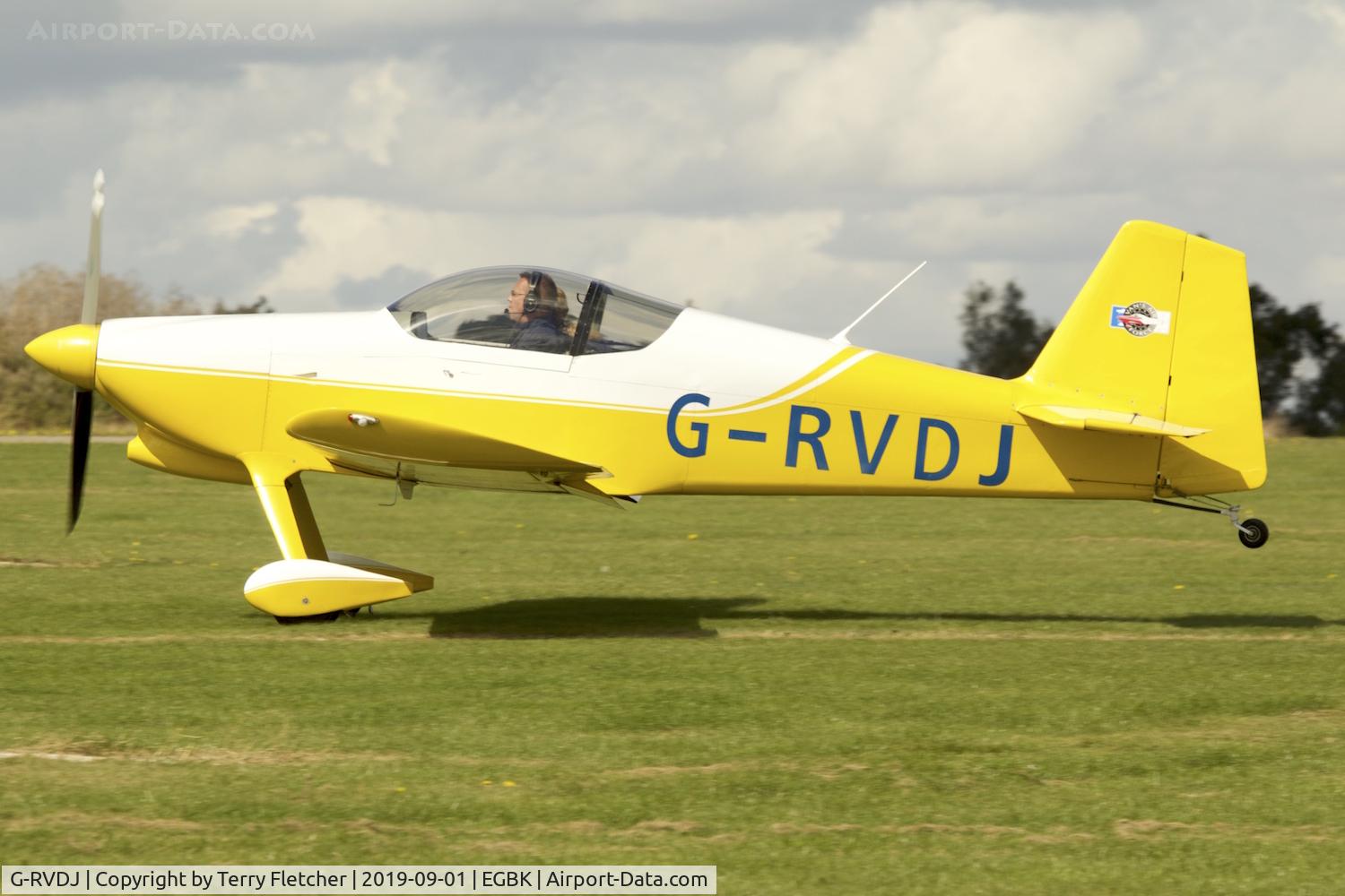 G-RVDJ, 1999 Vans RV-6 C/N PFA 181-12938, At Sywell