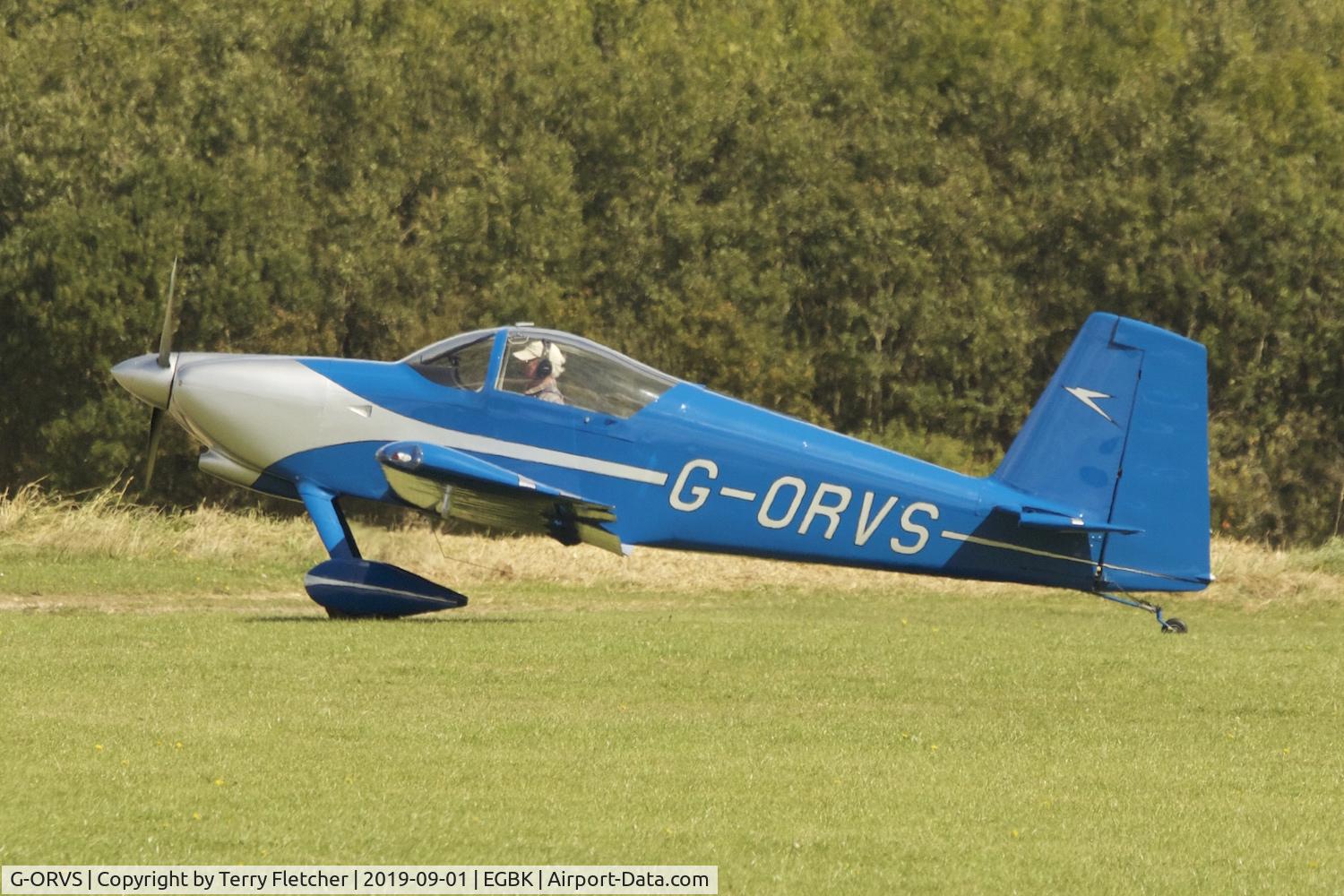 G-ORVS, 2007 Vans RV-9 C/N PFA 320-13999, At Sywell