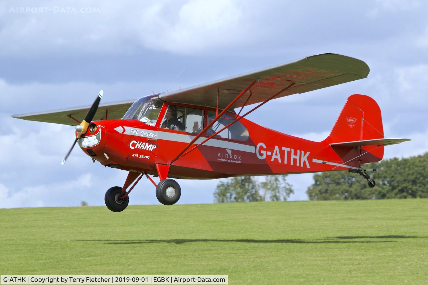 G-ATHK, 1946 Aeronca 7AC Champion C/N 7AC-971, At Sywell