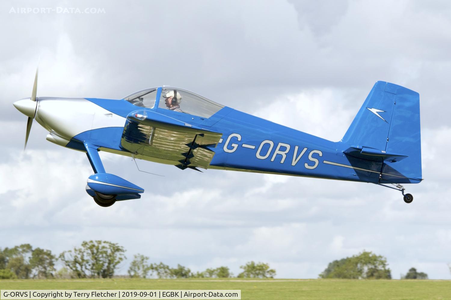 G-ORVS, 2007 Vans RV-9 C/N PFA 320-13999, At Sywell