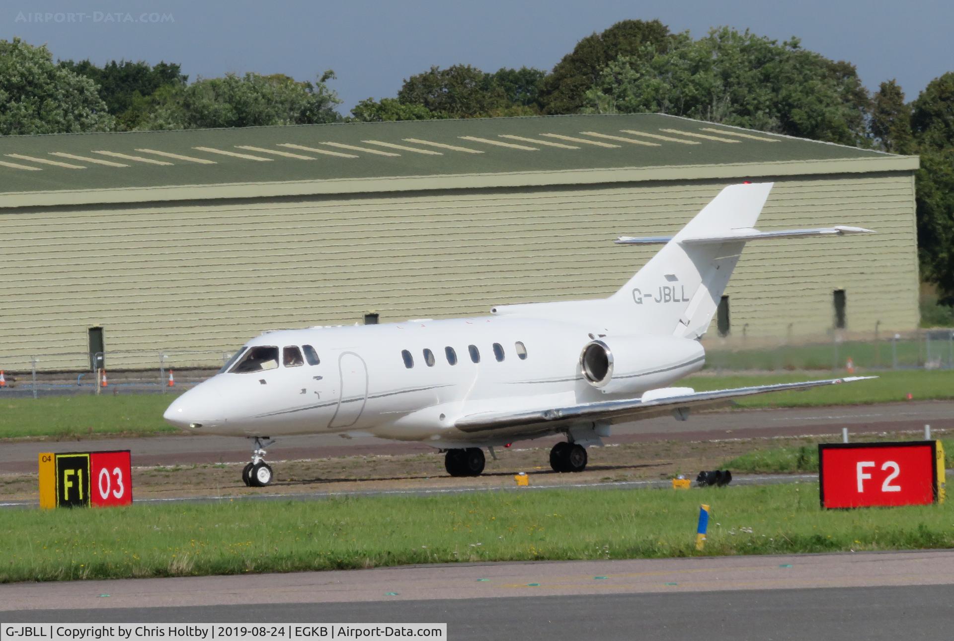 G-JBLL, 1992 British Aerospace 125-800B C/N 258222, BAC 125 taxiing at Biggin Hill