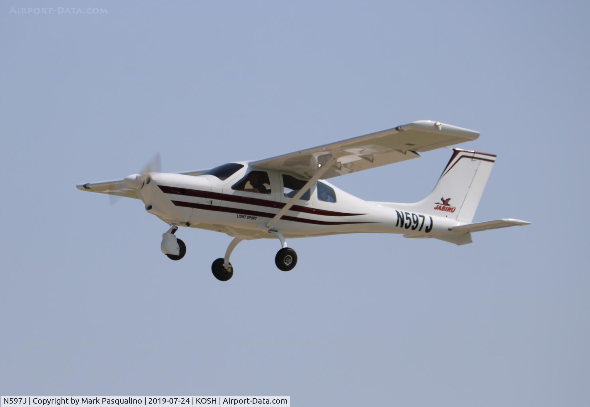 N597J, 2007 Jabiru J250-SP C/N 425, Jabiru J250-SP
