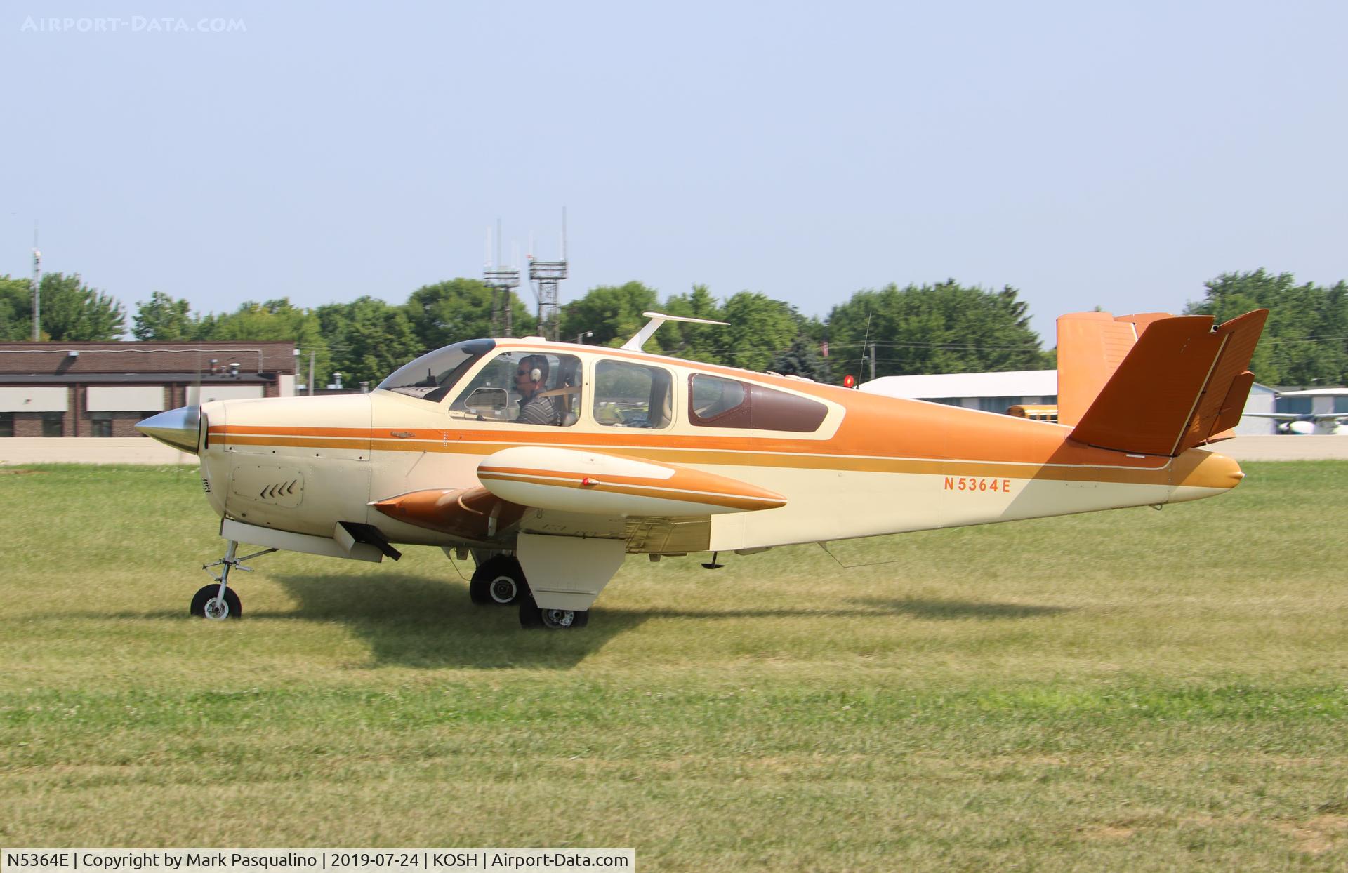 N5364E, 1959 Beech K35 Bonanza C/N D-5836, Beech K35