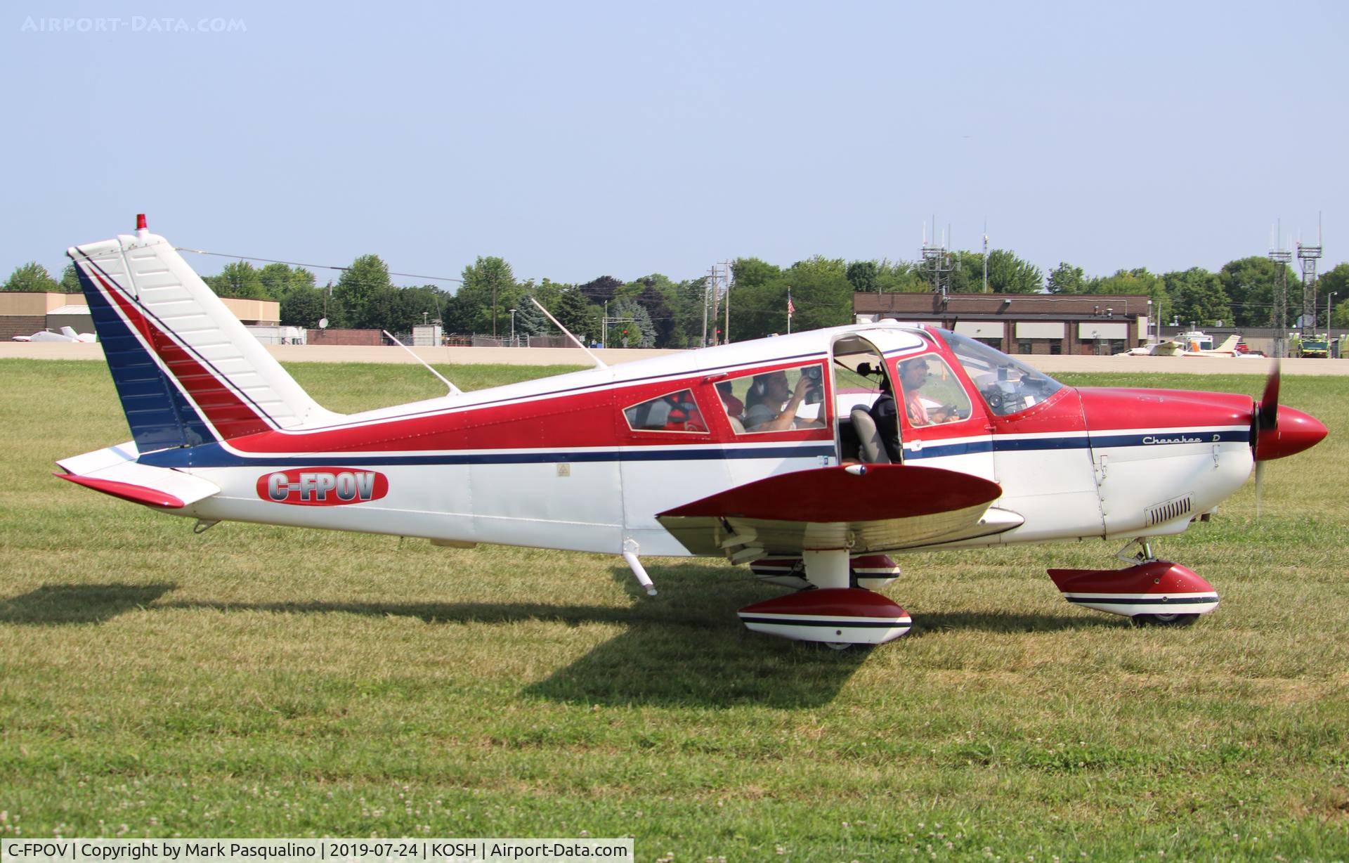 C-FPOV, 1969 Piper PA-28-180 Cherokee C/N 28-5161, Piper PA-28-180