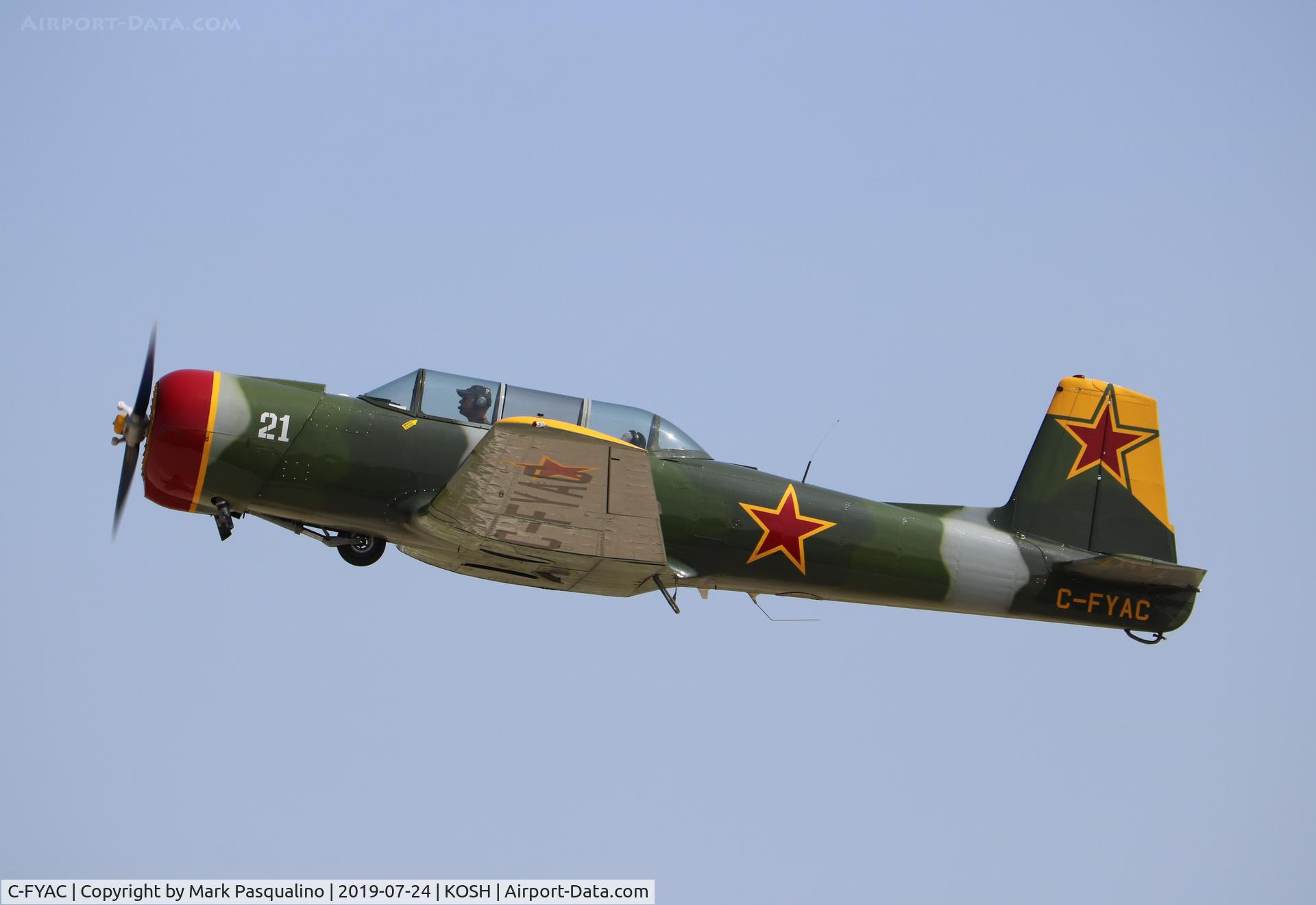 C-FYAC, 1969 Nanchang CJ-6A C/N 2632060, Nanchang CJ-6A