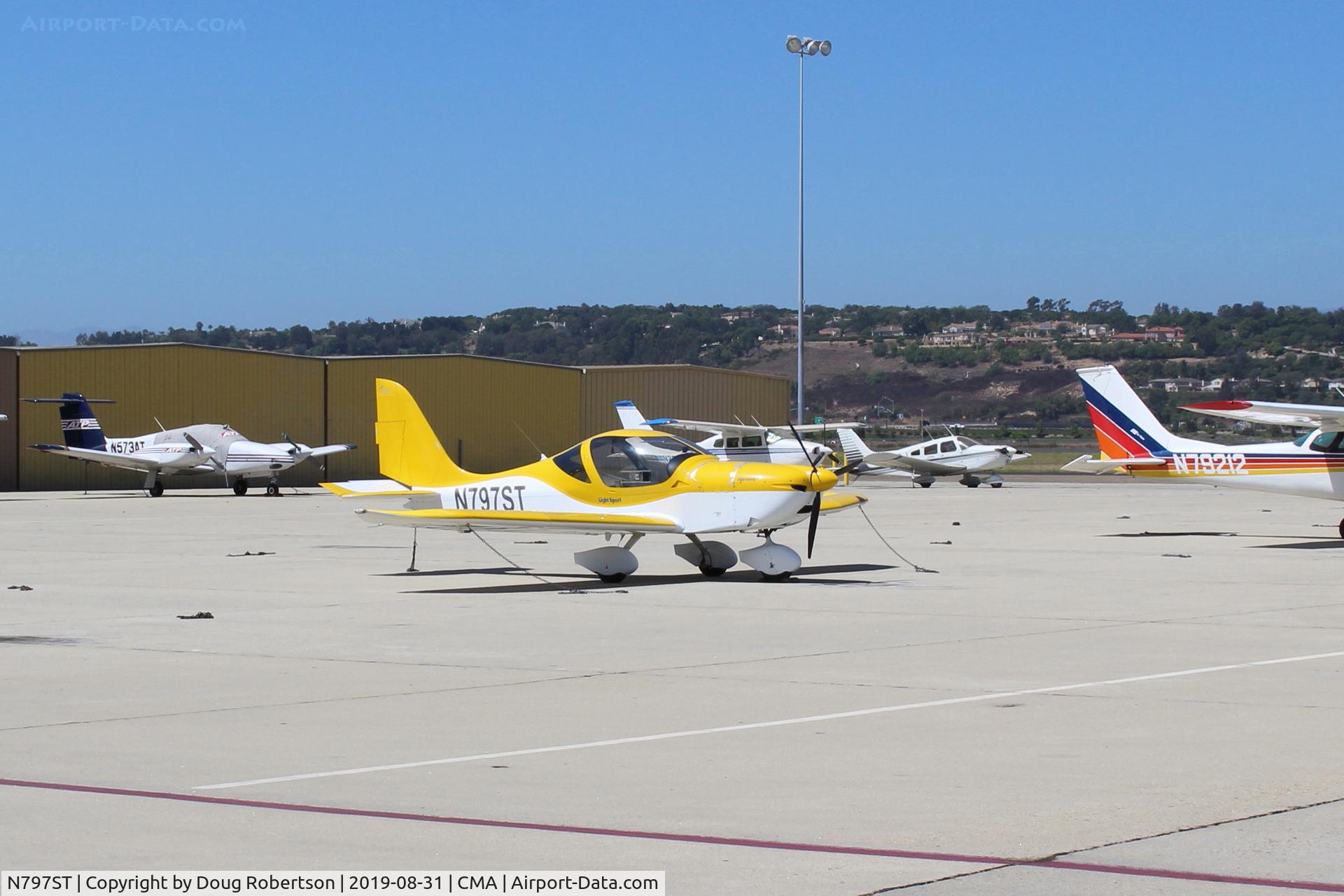 N797ST, 2012 Evektor-Aerotechnik Harmony LSA C/N 2012 1518, 2012 Evektor-Aerotechnik Sro Harmony LSA, Bombardier Rotax 912ULS, on CMA Transient Ramp