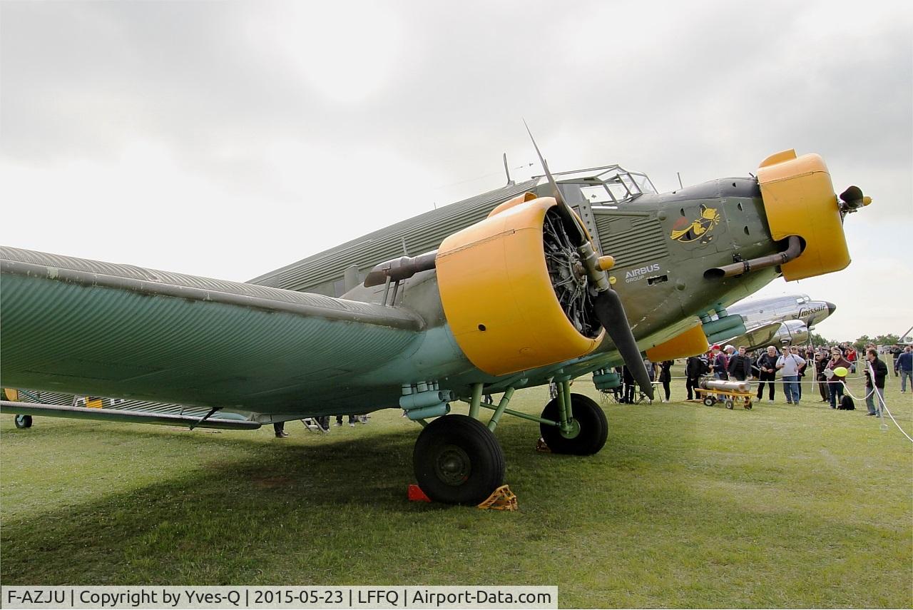 F-AZJU, 1952 Junkers (CASA) 352L (Ju-52) C/N 103, Junkers (CASA) 352L (Ju-52), Static display, La Ferté-Alais airfield (LFFQ) Air show 2016