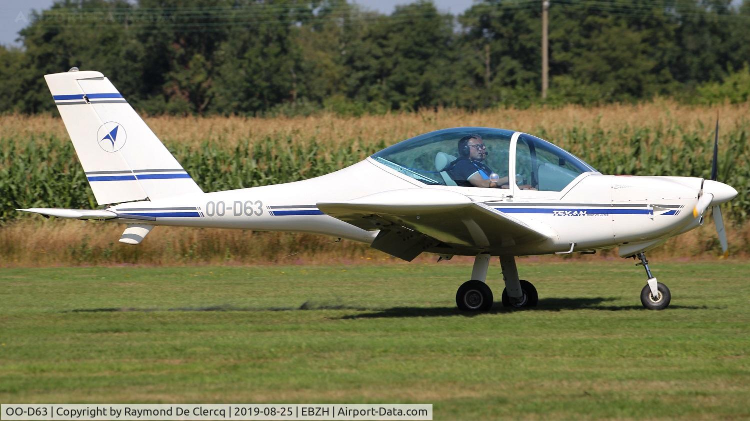 OO-D63, 2002 Fly Synthesis Texan C/N 2002/0012, Aero-Kiewit opendoor.
