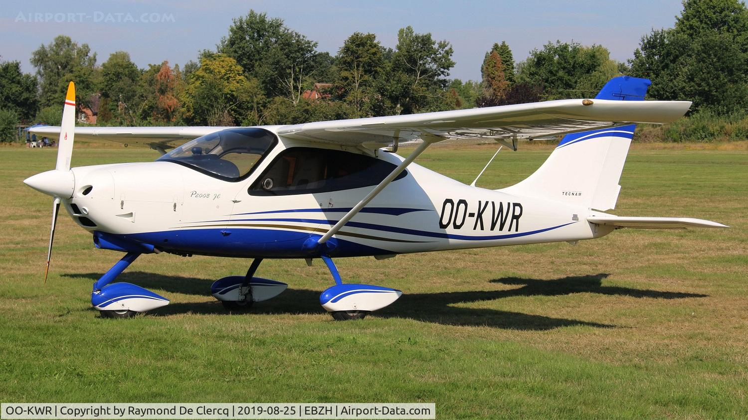 OO-KWR, 2013 Tecnam P-2008JC C/N 1010, Aero-Kiewit opendoor.