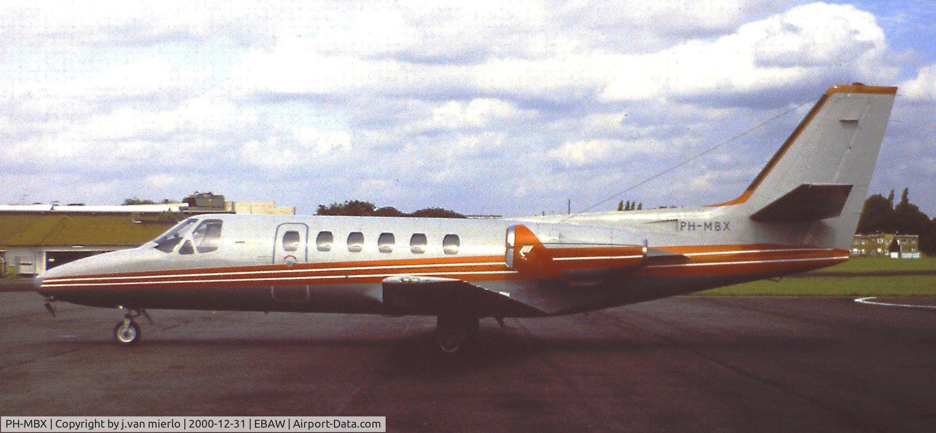 PH-MBX, 1980 Cessna 550 Citation II C/N 550-0166, bELGIUM