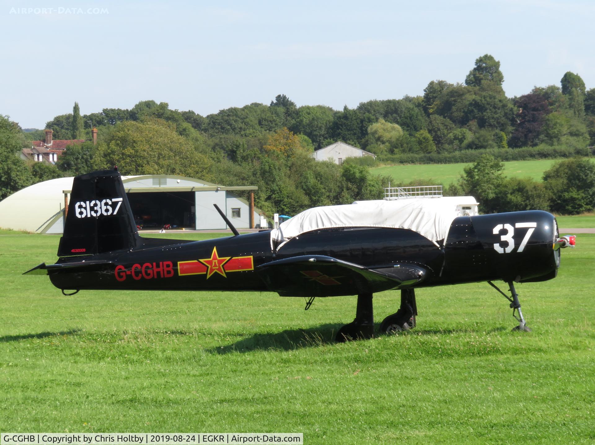 G-CGHB, 1988 Nanchang CJ-6A Chujiao C/N 4532009, Ex-Chinese Air Force Nanchang Chujiao now in private hands & parked at Redhill