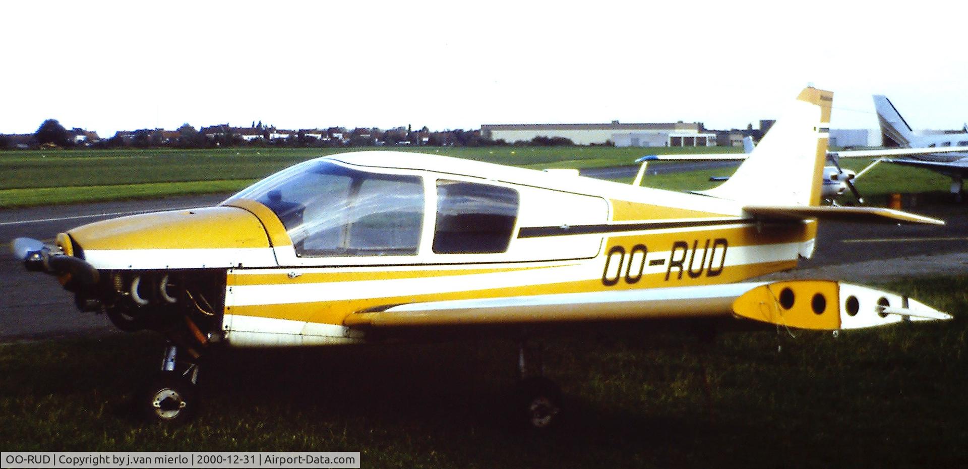 OO-RUD, 1972 Robin HR-100-200B Royal C/N 123, Belgium