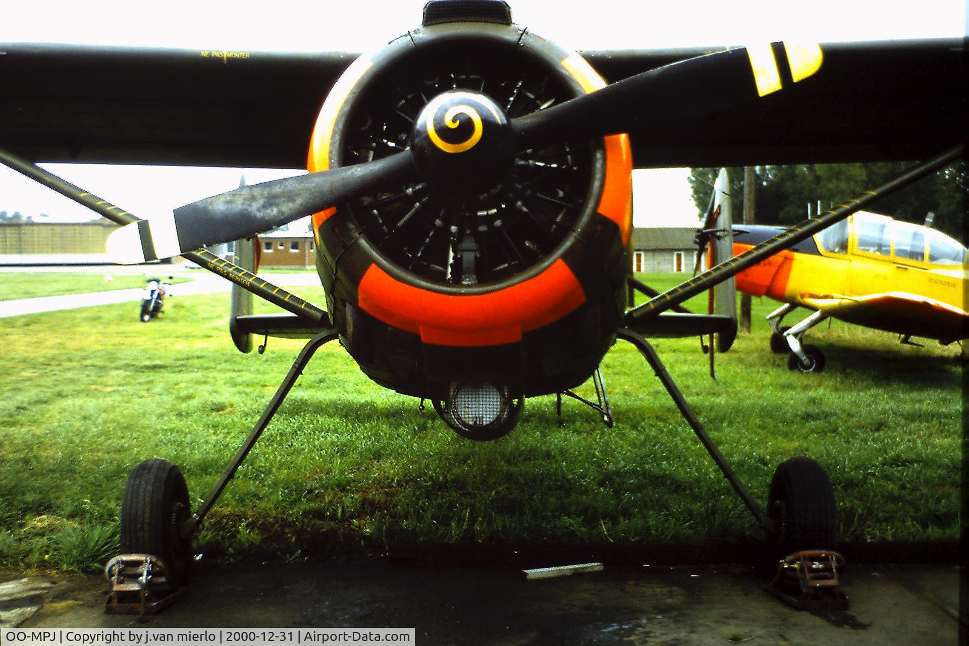 OO-MPJ, 1960 Max Holste MH-1521M Broussard C/N 195, Belgium