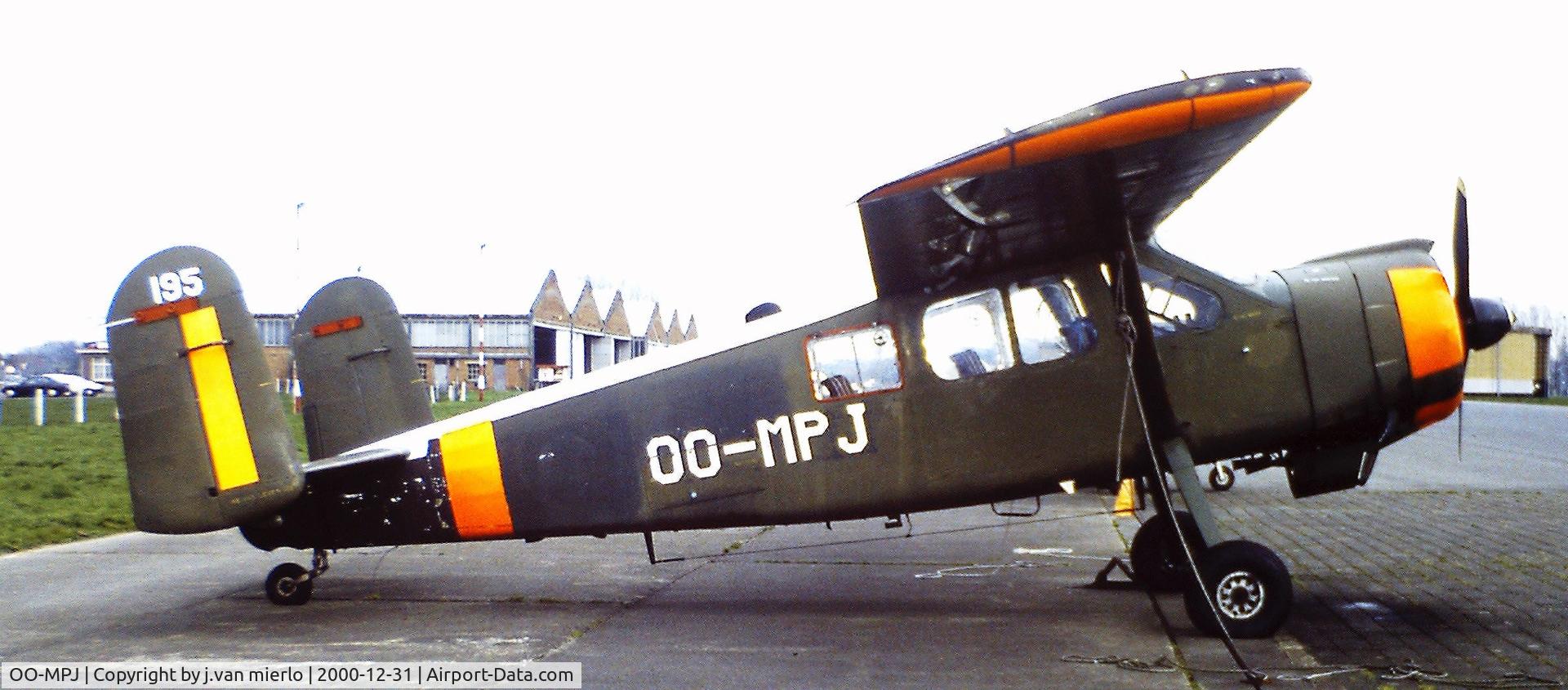 OO-MPJ, 1960 Max Holste MH-1521M Broussard C/N 195, Belgium