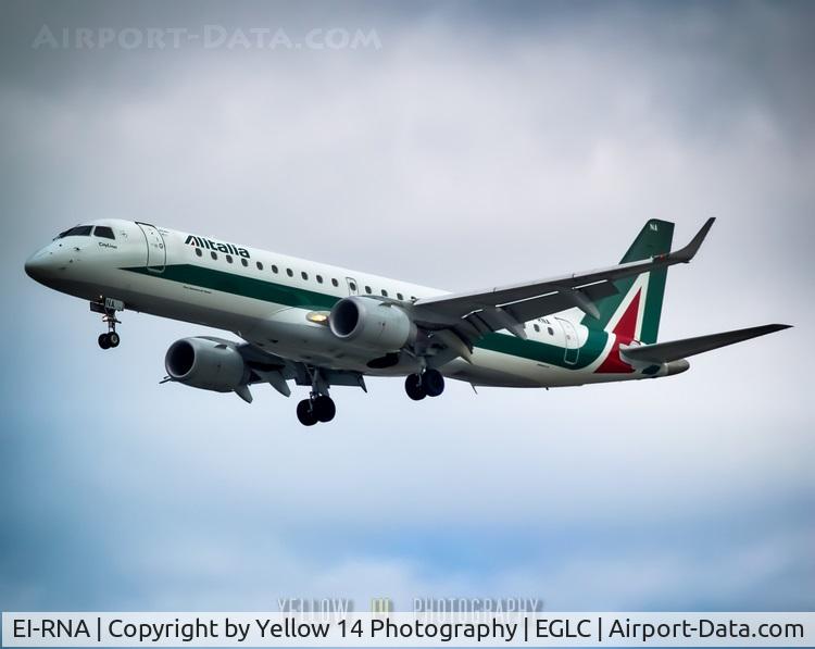 EI-RNA, 2011 Embraer 190LR (ERJ-190-100LR) C/N 19000470, Alitalia Embraer 190LR Cityliner 