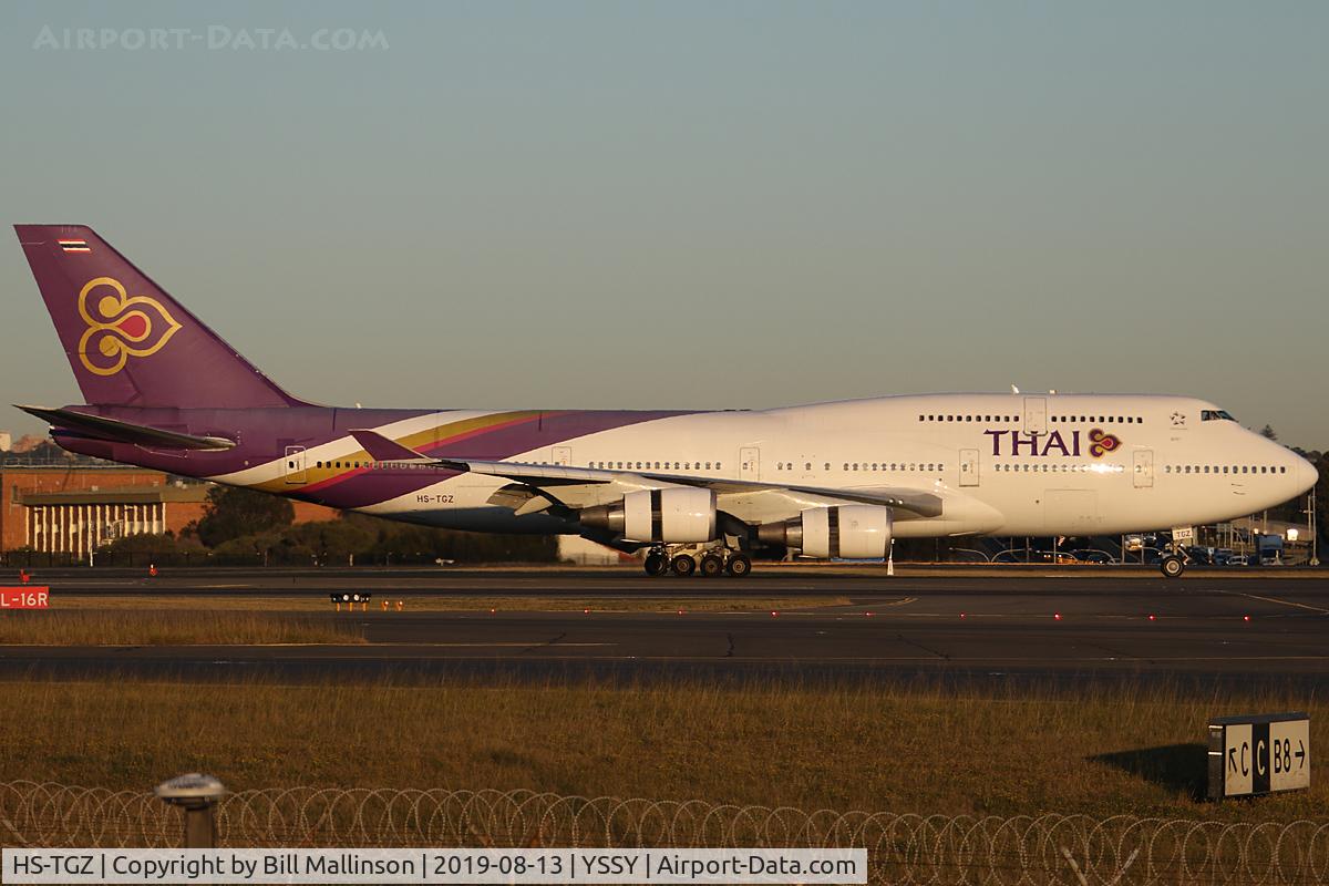 HS-TGZ, 1999 Boeing 747-4D7 C/N 28706, TG475