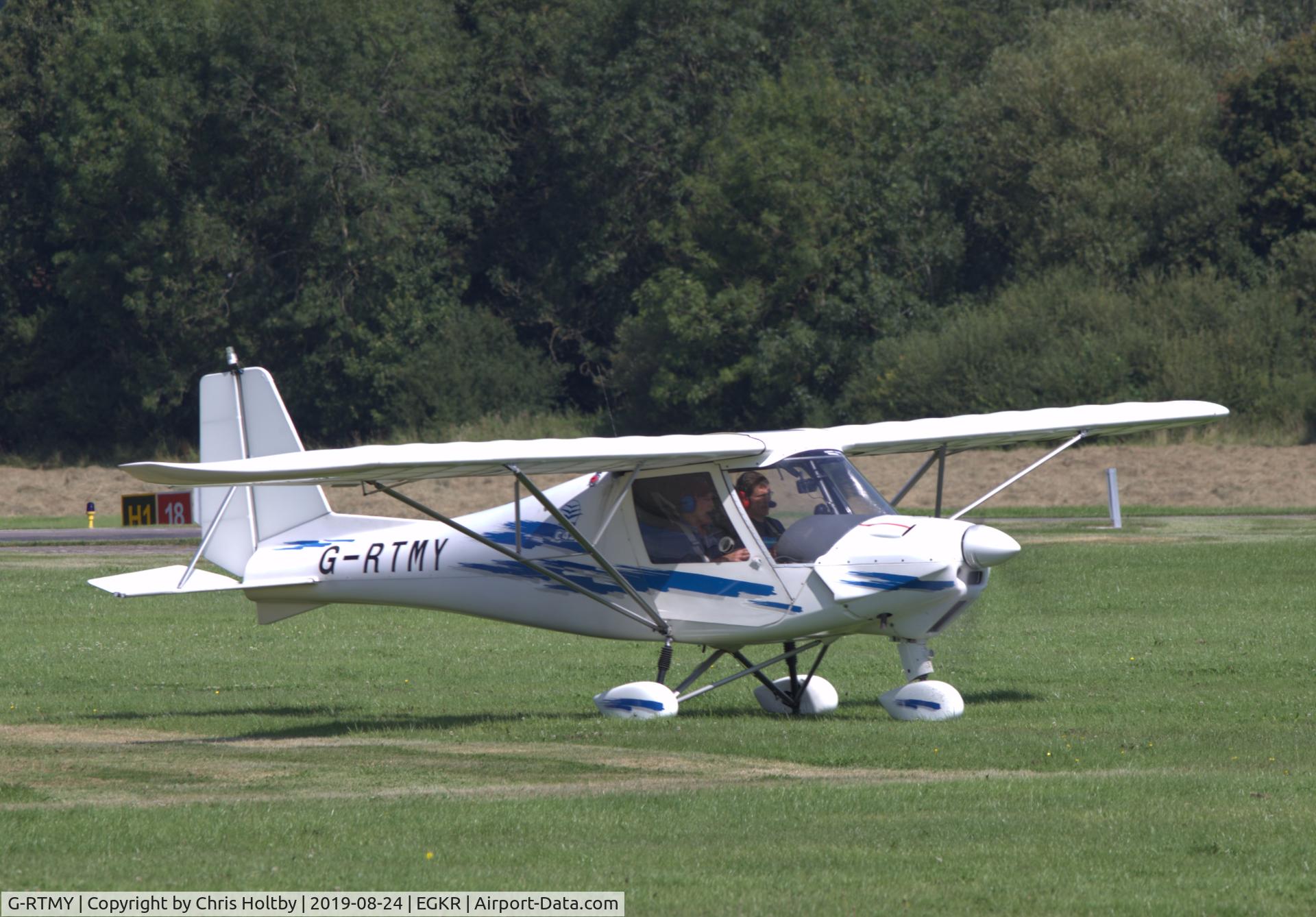 G-RTMY, 2005 Comco Ikarus C42 FB100 C/N 0502-6655, Visiting microlight at Redhill