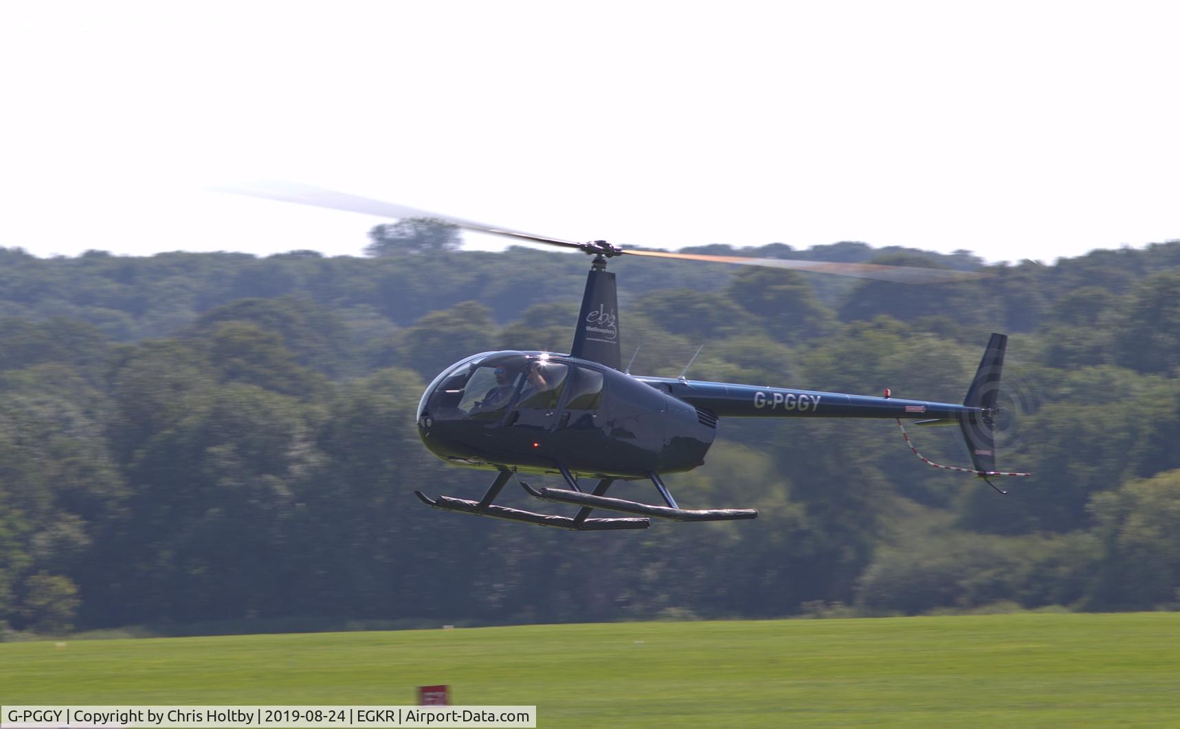 G-PGGY, 2006 Robinson R44 Clipper II C/N 11115, On training flights at Redhill