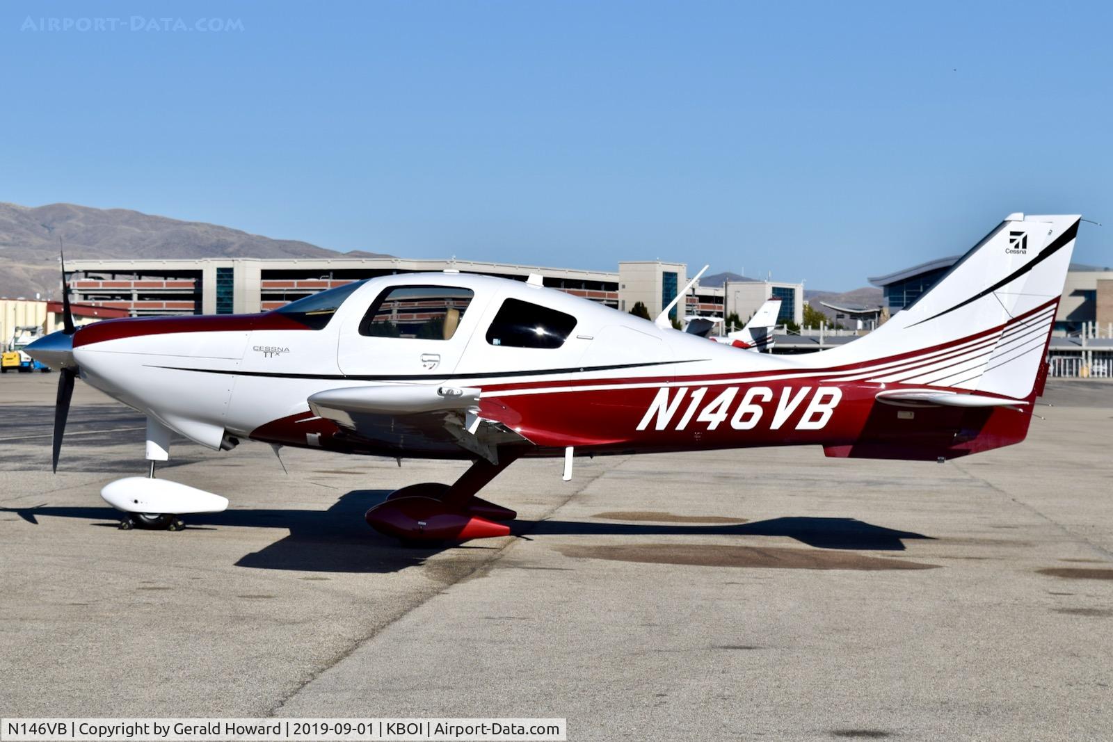 N146VB, 2018 Cessna T240 C/N T24002146, Parked on the north GA ramp.