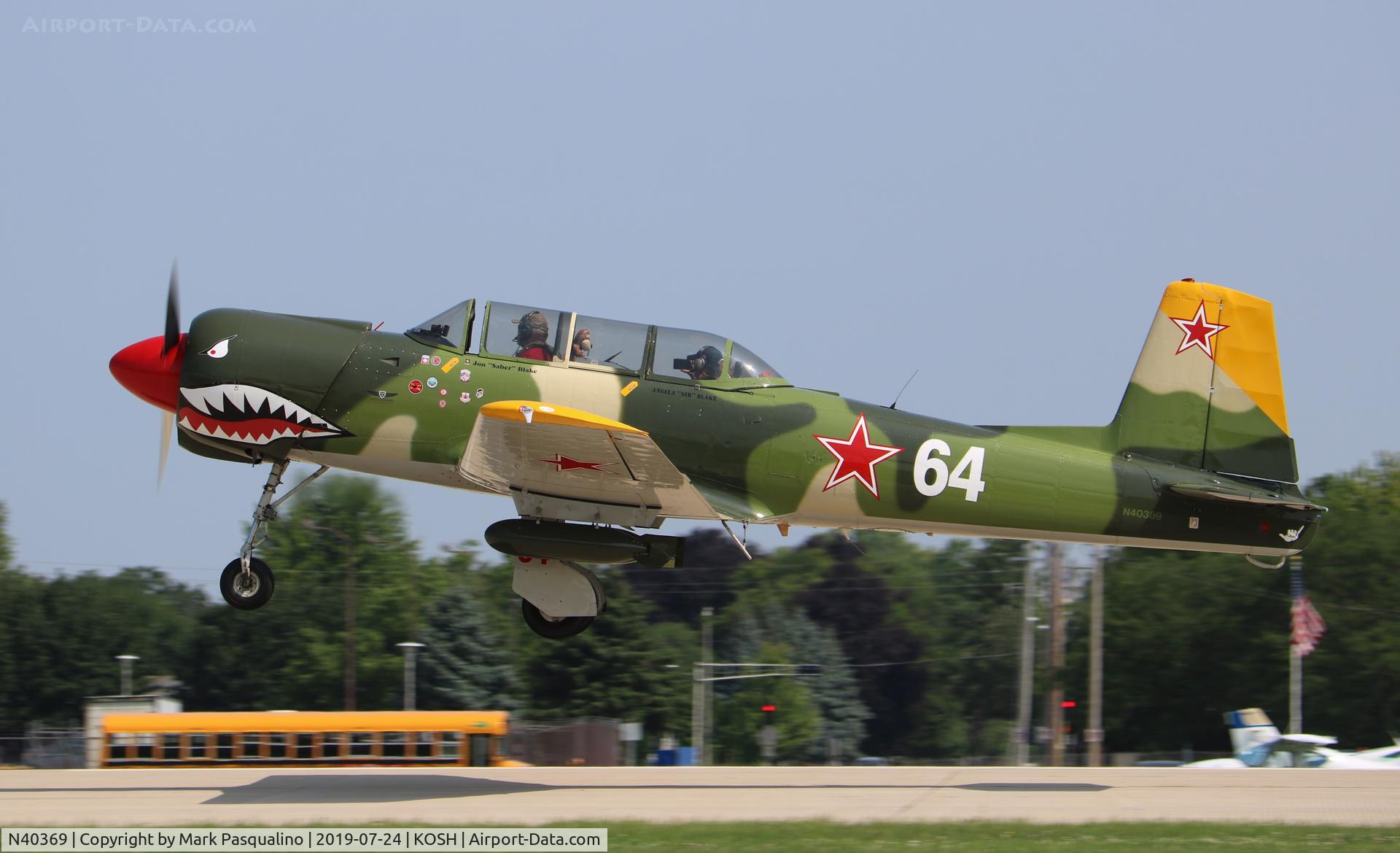 N40369, 1982 Nanchang CJ-6 C/N 3732008, Nanchang CJ-6