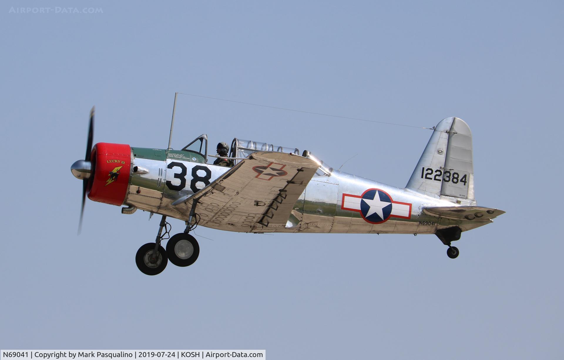 N69041, 1942 Consolidated Vultee BT-13A C/N 6462, Vultee BT-13A